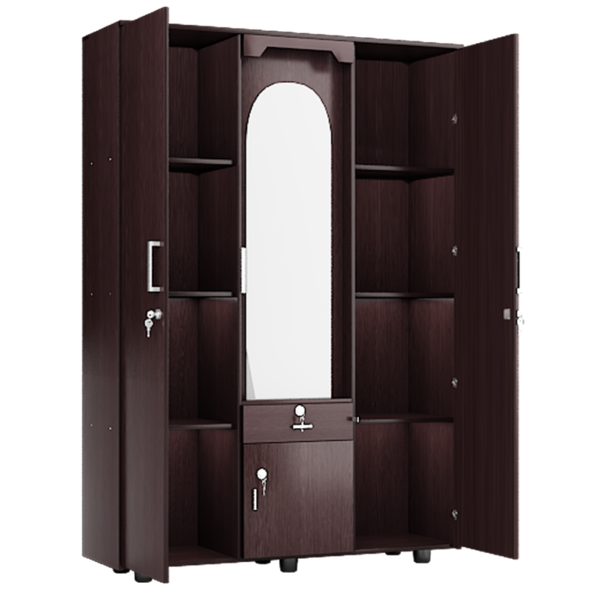 Super and Luxury Two Door Wardrobe with Dresser