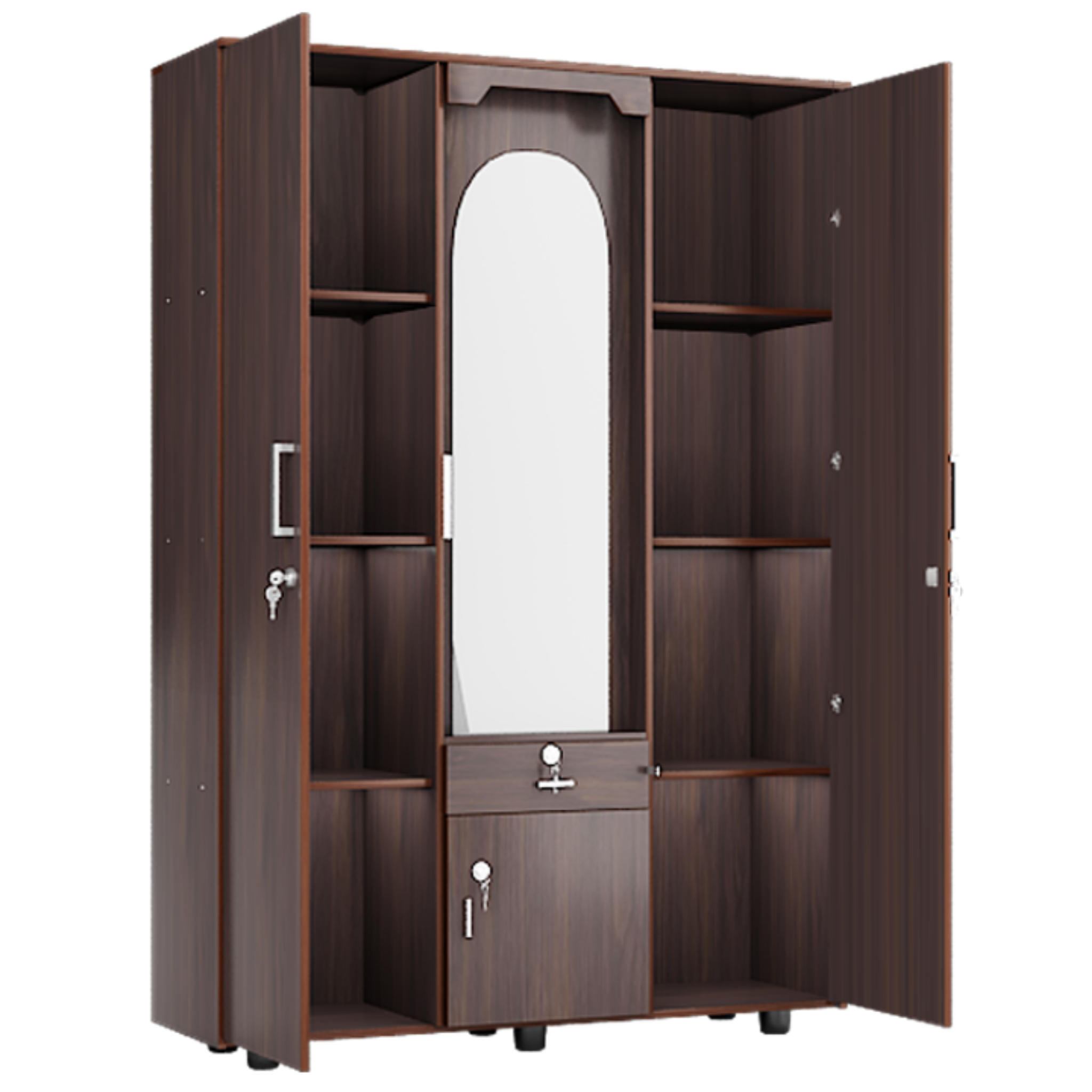 Super and Luxury Two Door Wardrobe with Dresser