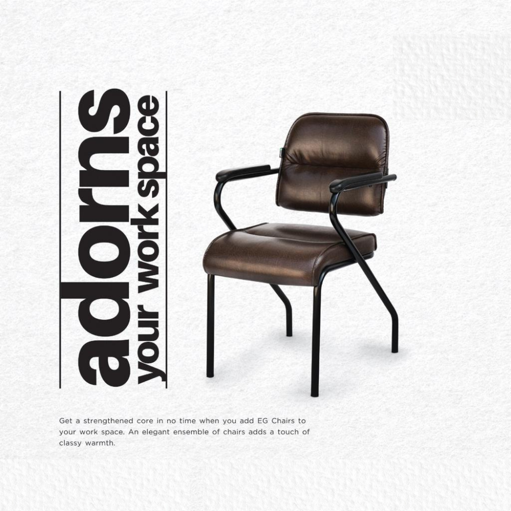 Praise Artificial Leather Visiting Chair