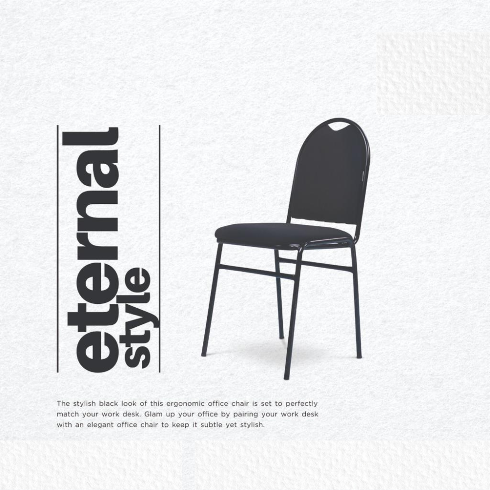 Josh Cotton Fabric Visiting Chair