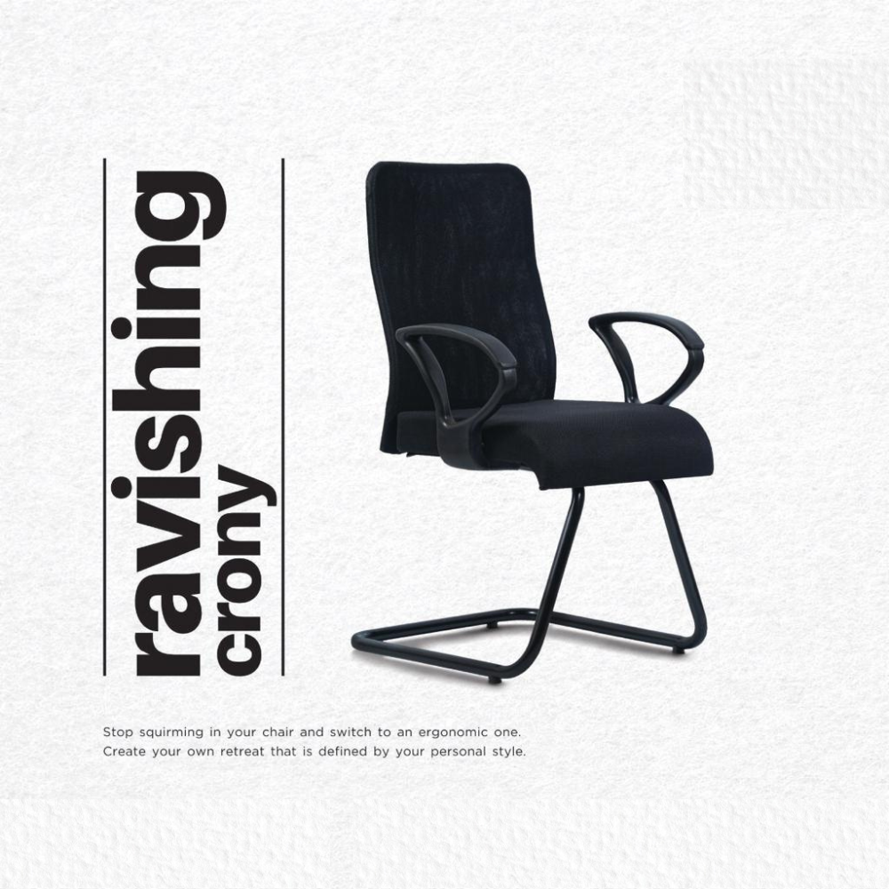 Dion Nylon Mesh Visiting Chair