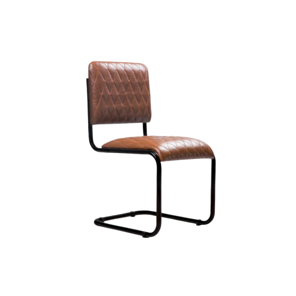 Wave Artificial Leather Visiting Chair