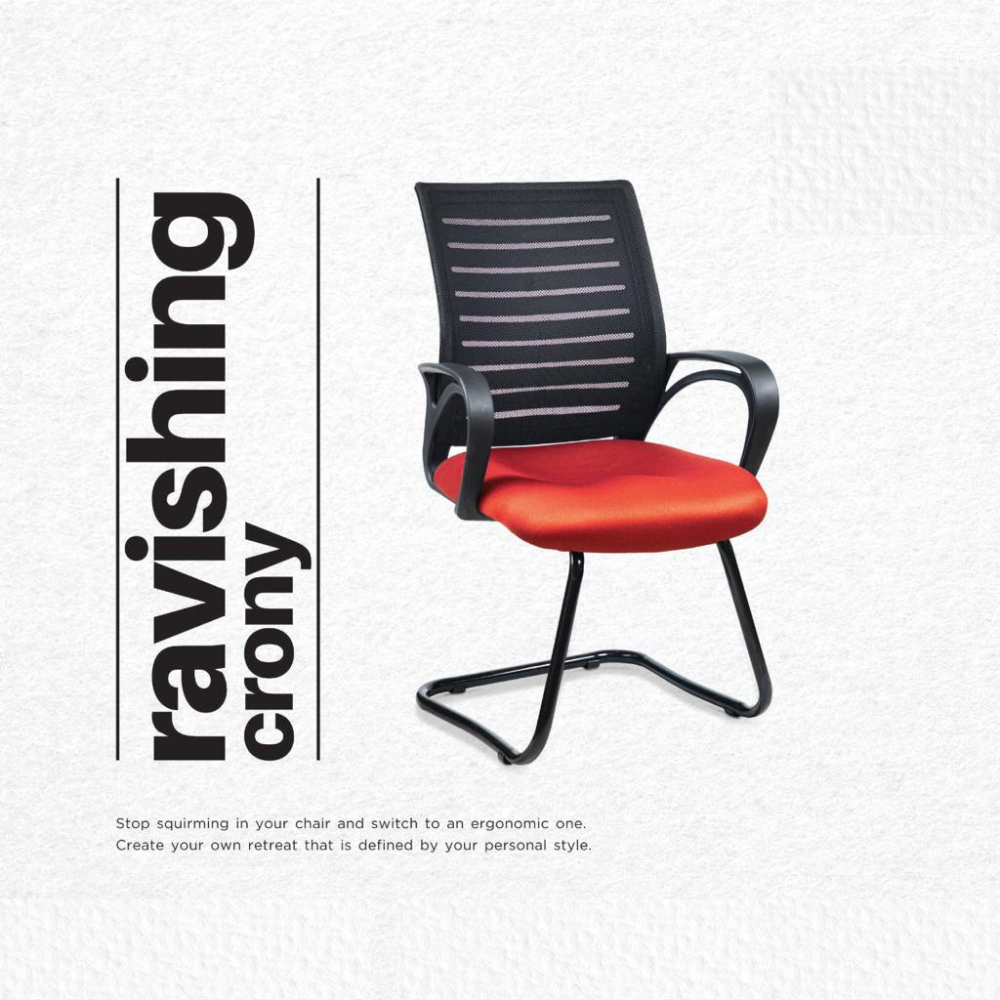 Eulo Nylon Mesh Visiting Chair