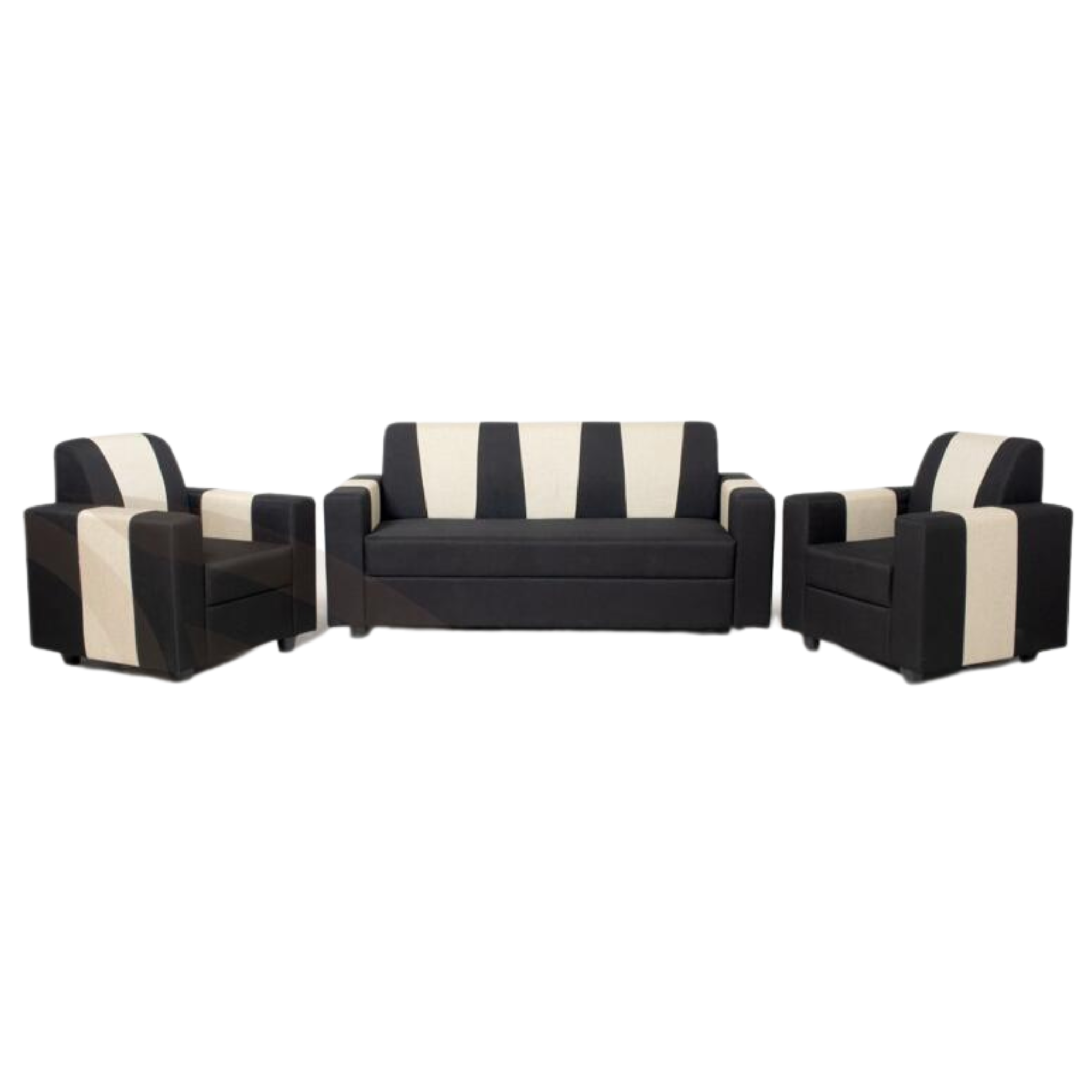 Alpha Fabric Sofa Set