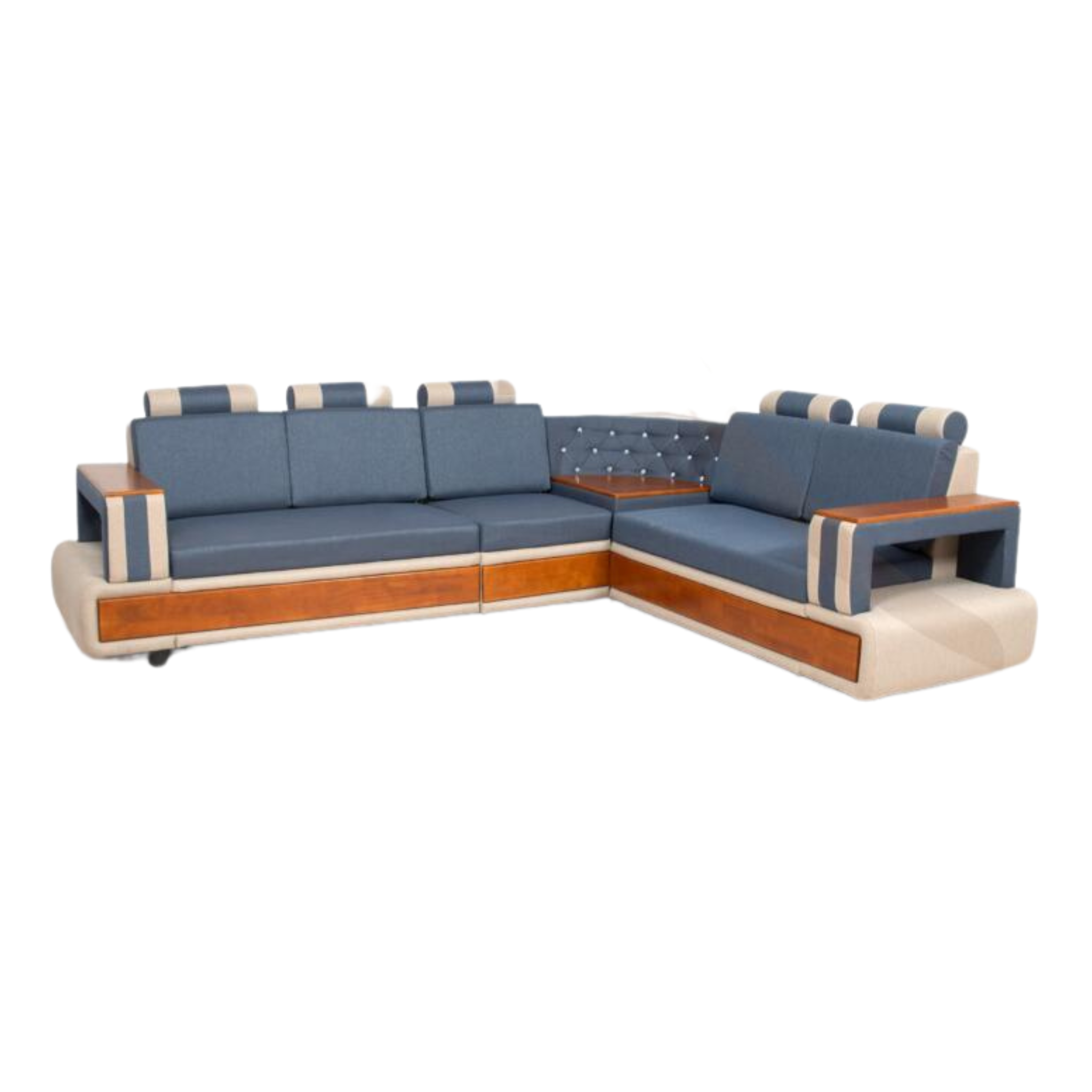 Lotto Wooden Corner Sofa