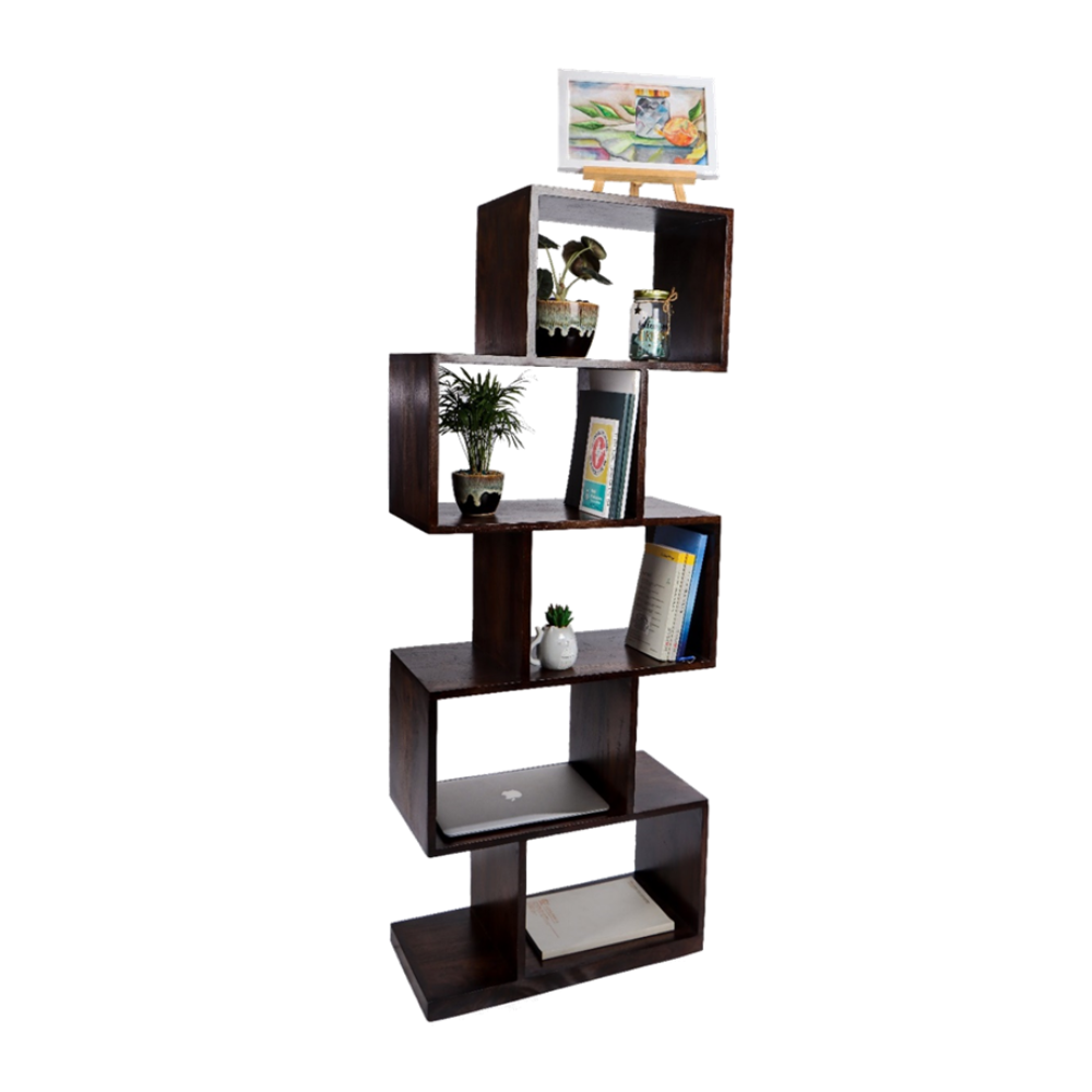 Zigzag Sheesham wood Corner Stand