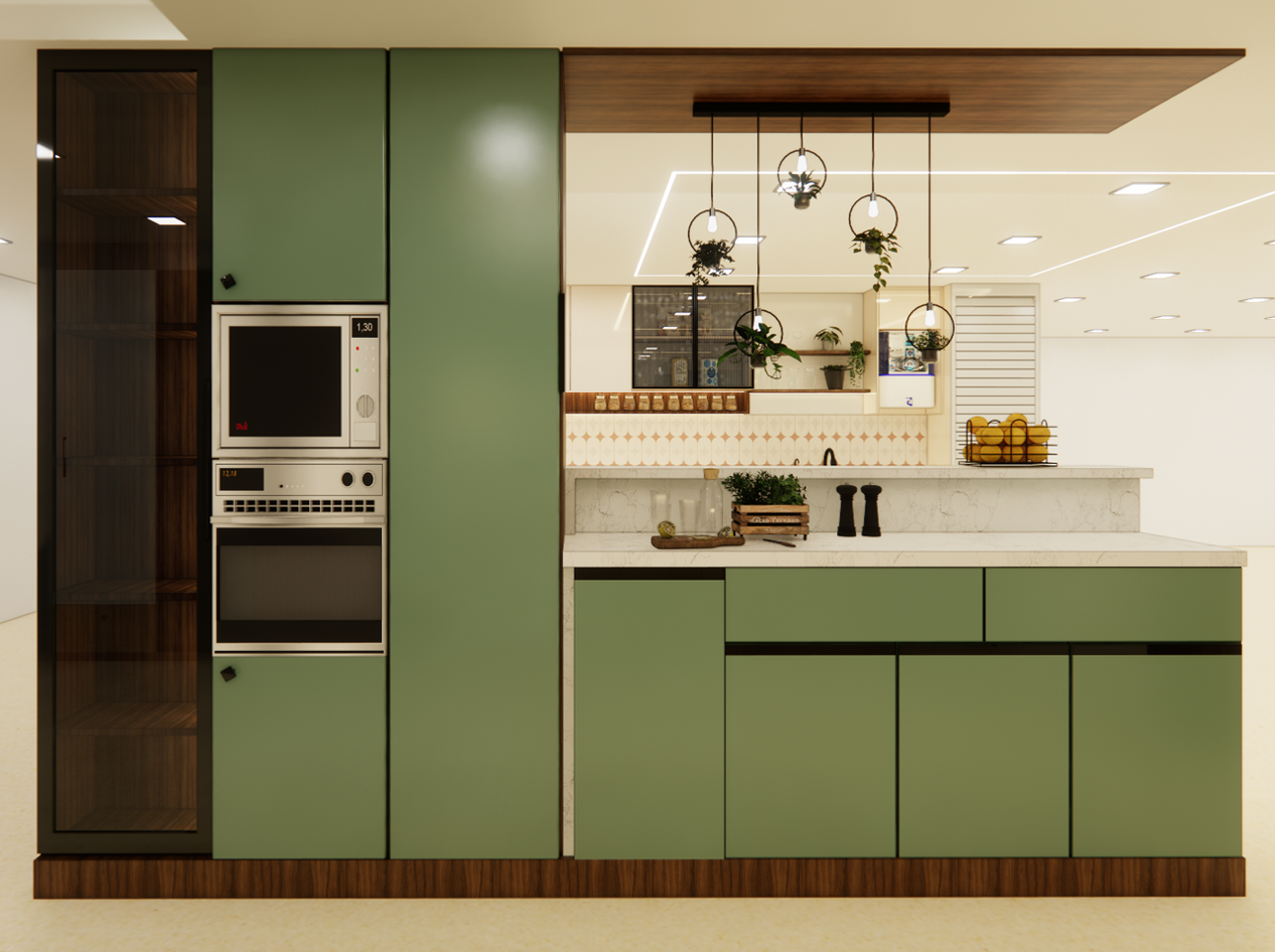 Matte Finish Acrylic Kitchen