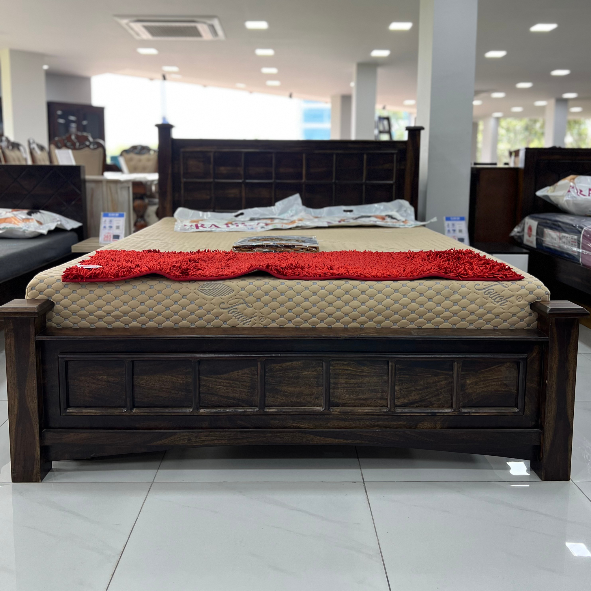 Ultima Sheesham Wood Bed