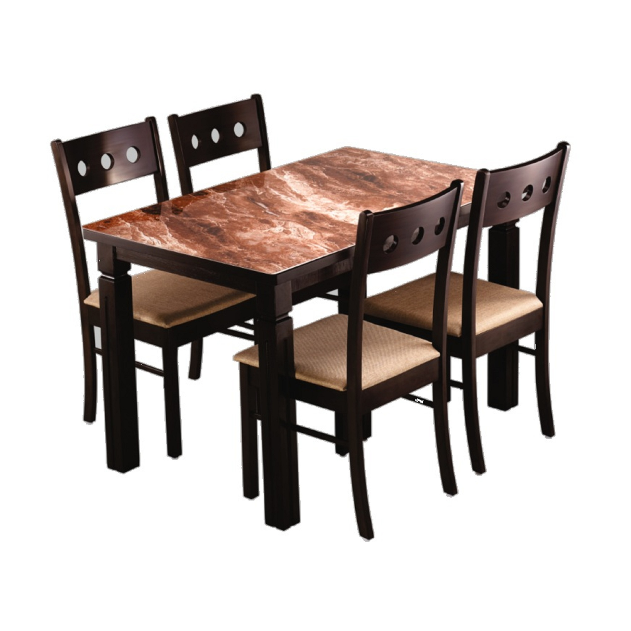 Viva Dining Table with Cuba Chair