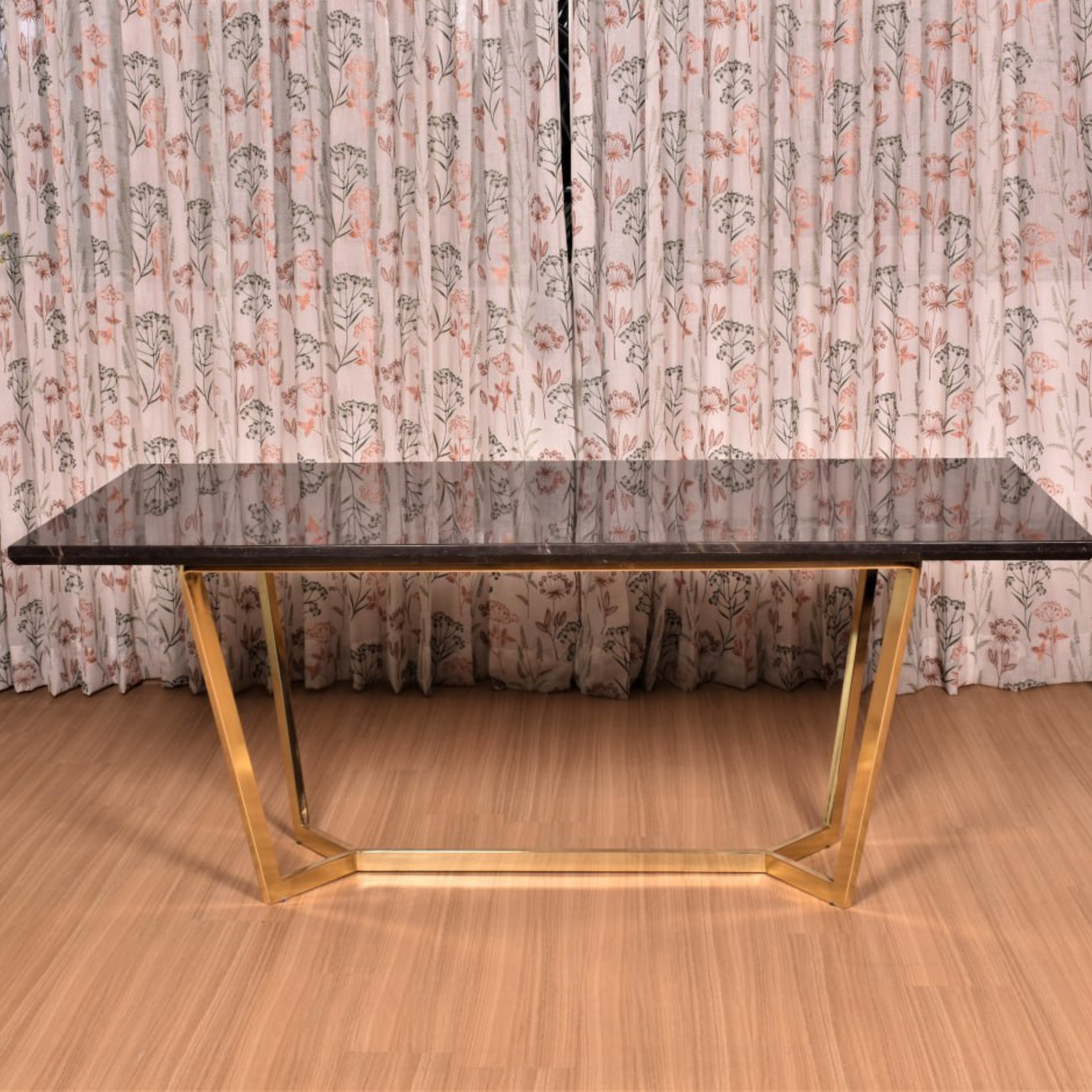 Florence Dining Table with Metal Base