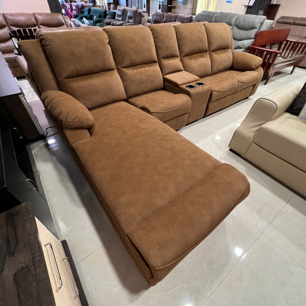 Recliner Sofa Set with Cup Holder