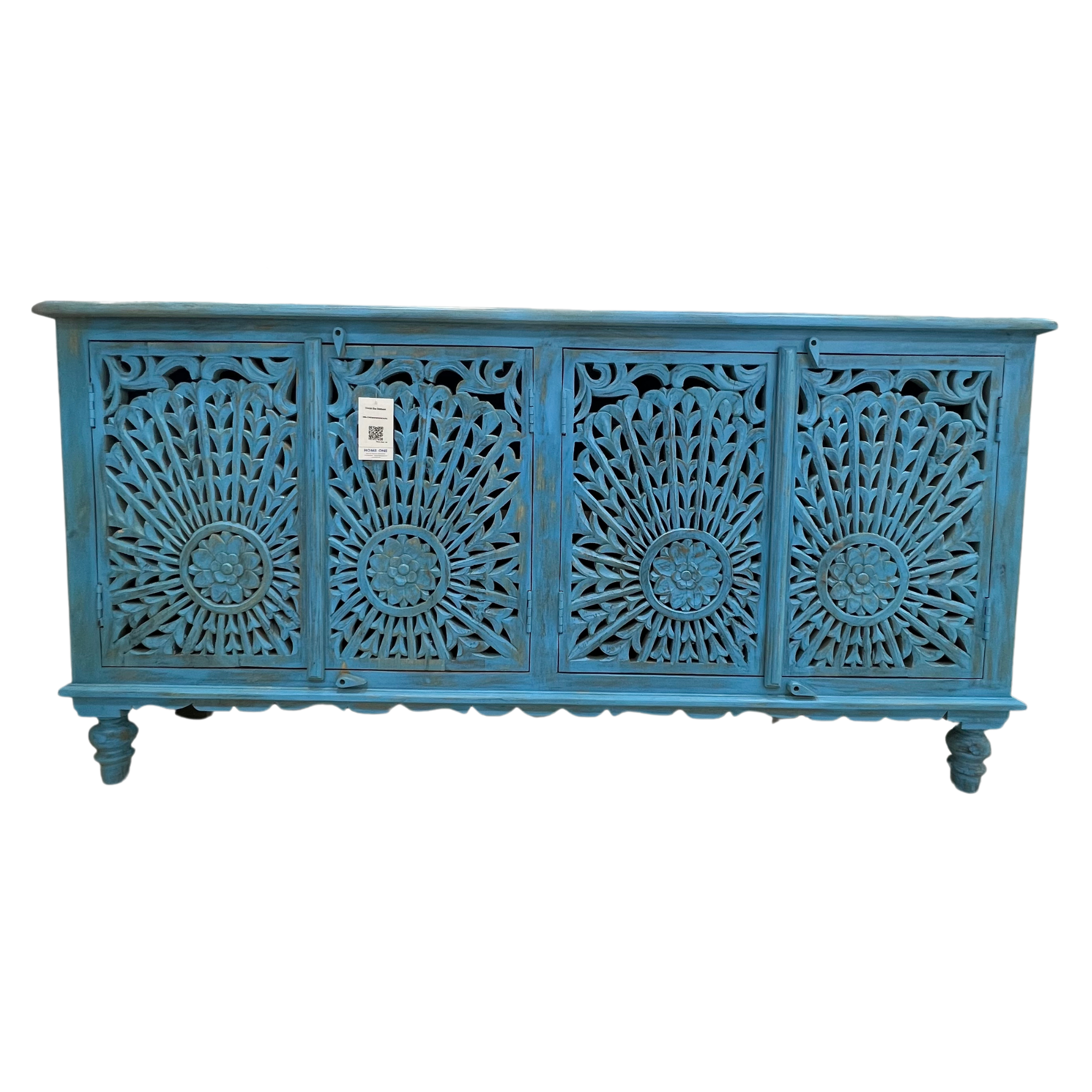 Chenab Blue Sideboard