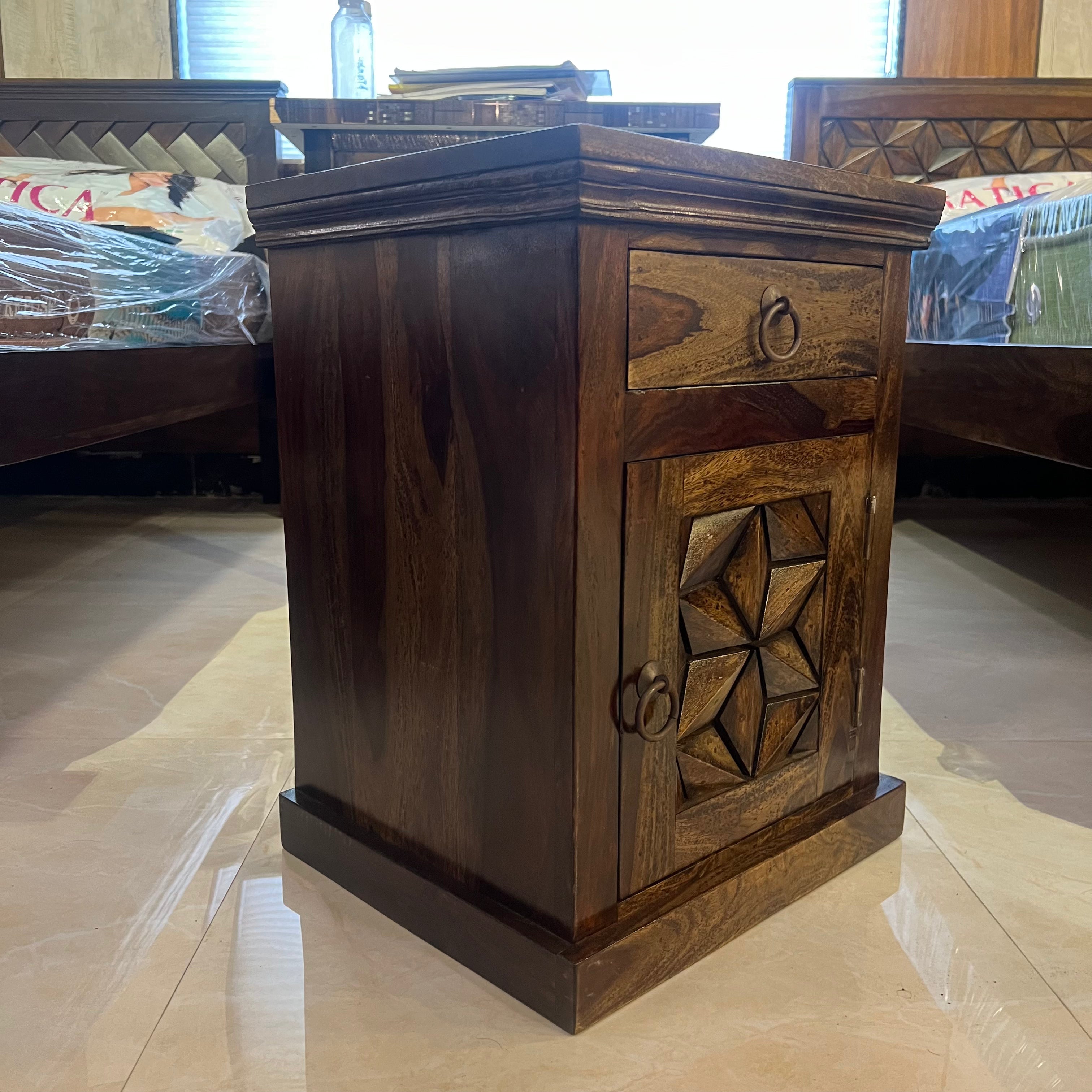 Hexa Bedside Table