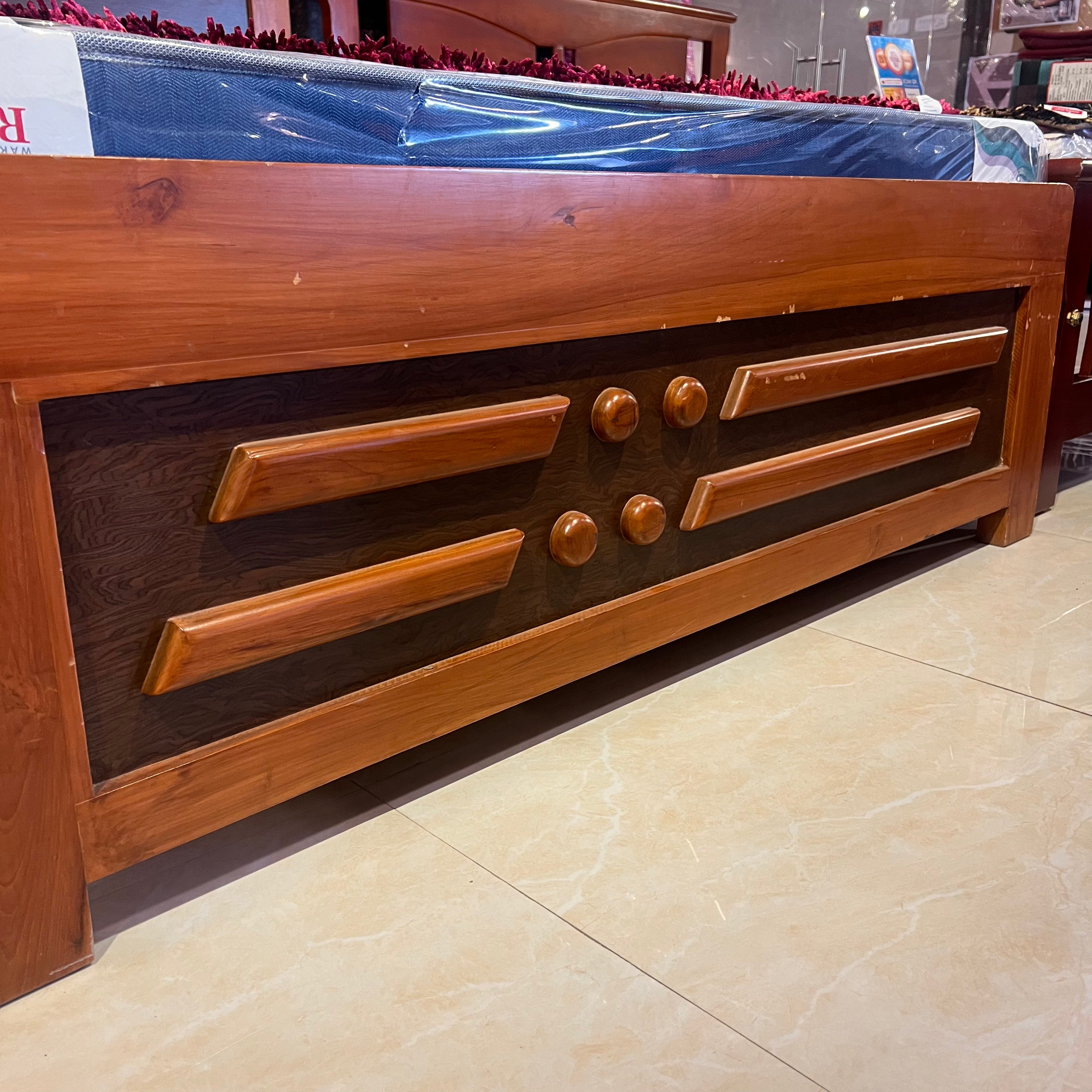 Queen Teak wood Bed