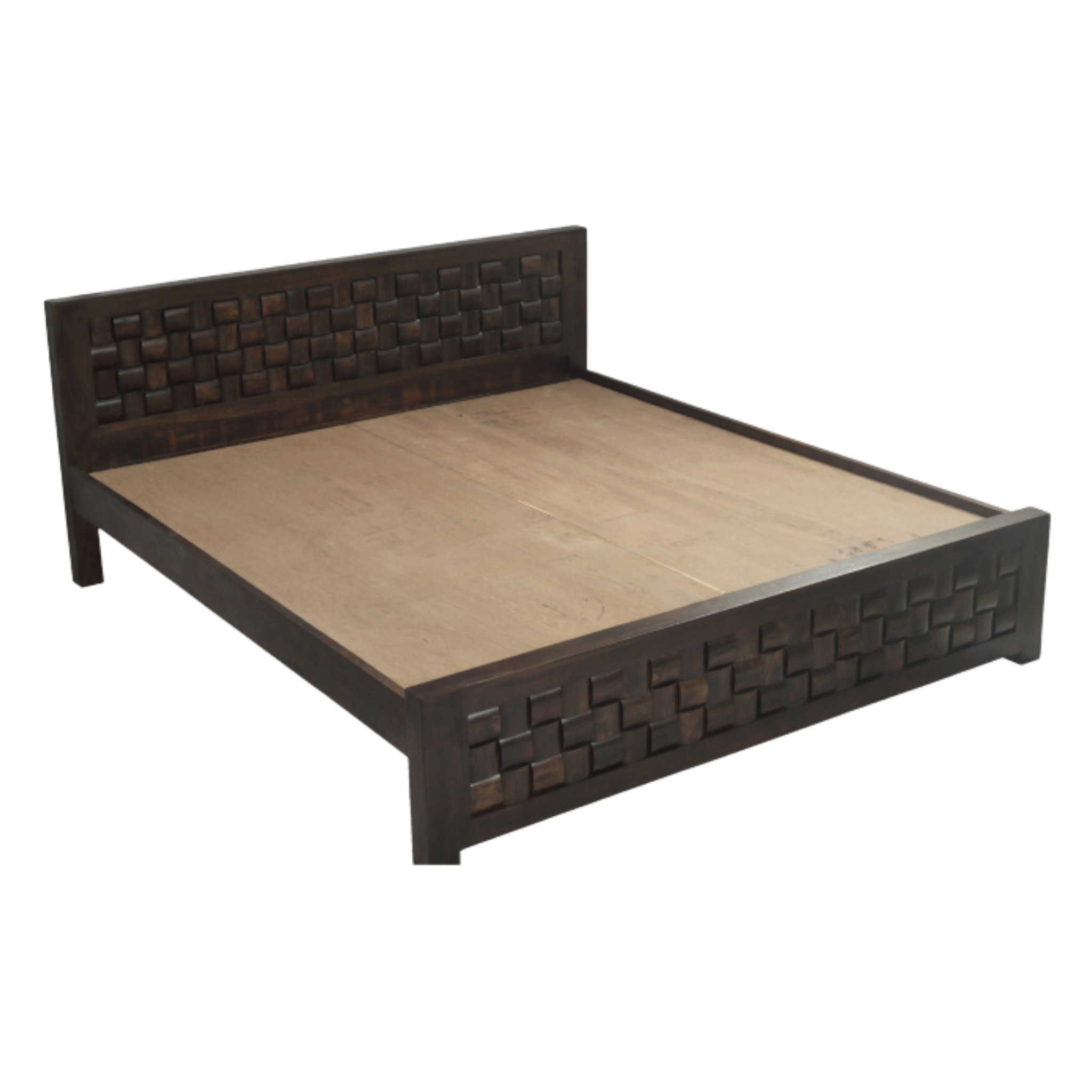 Nivaar Sheesham Wood Bed