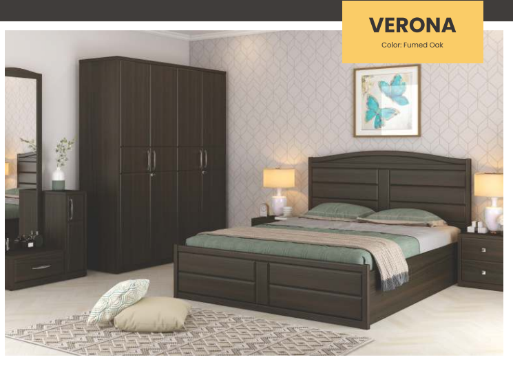 Verona 4 Door Wardrobe