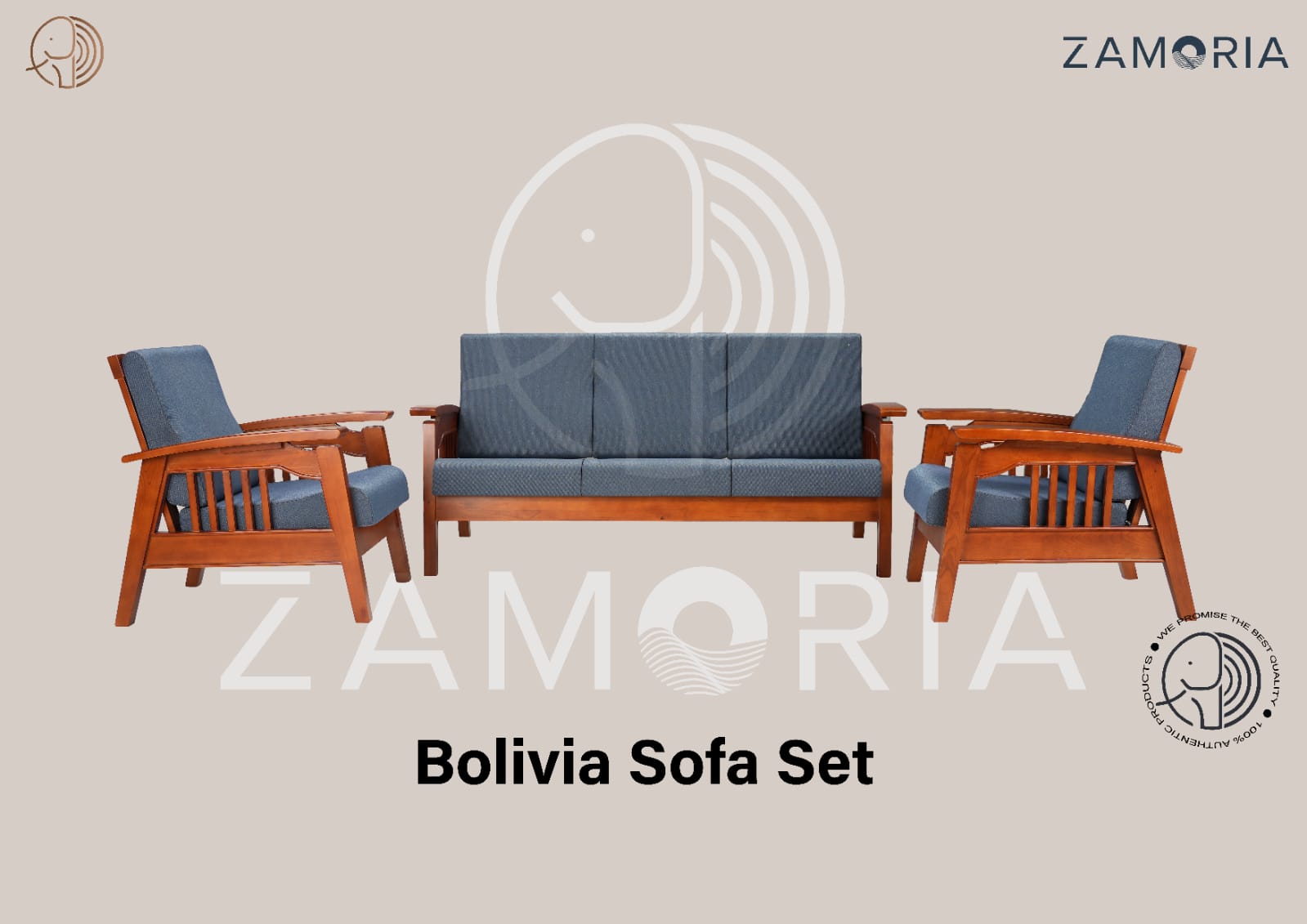 Bolivia Wooden Sofa