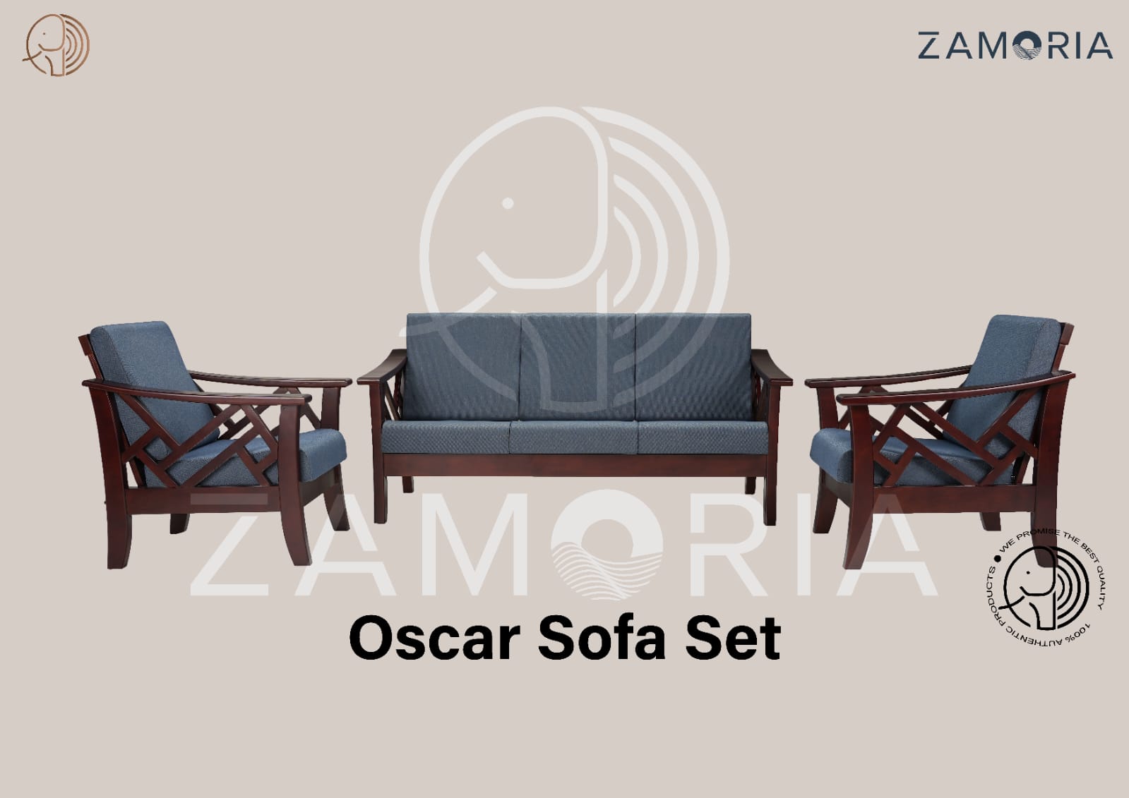 Oscar Wooden Sofa