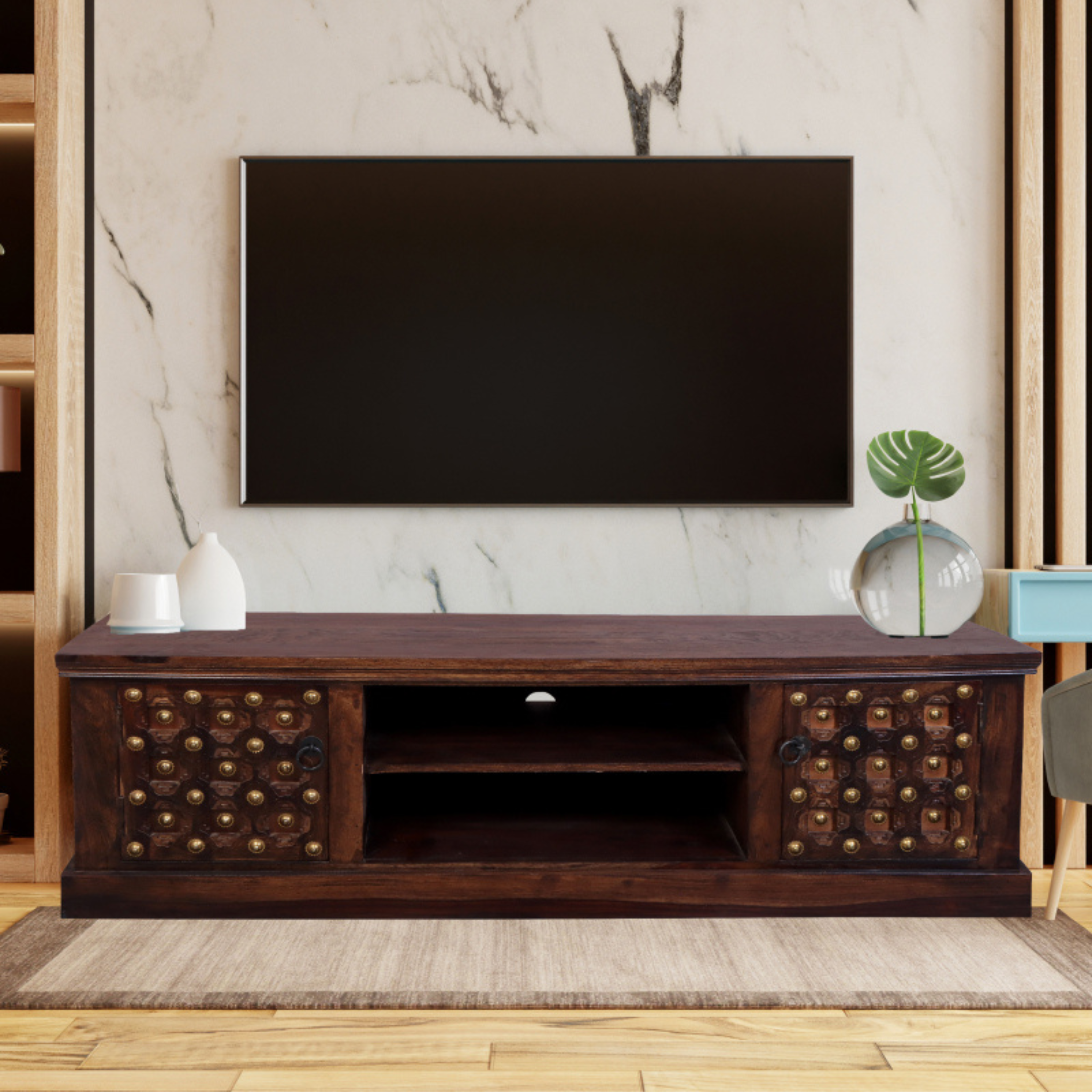 Bakra  Free standing  TV Unit with Cabinet Storage