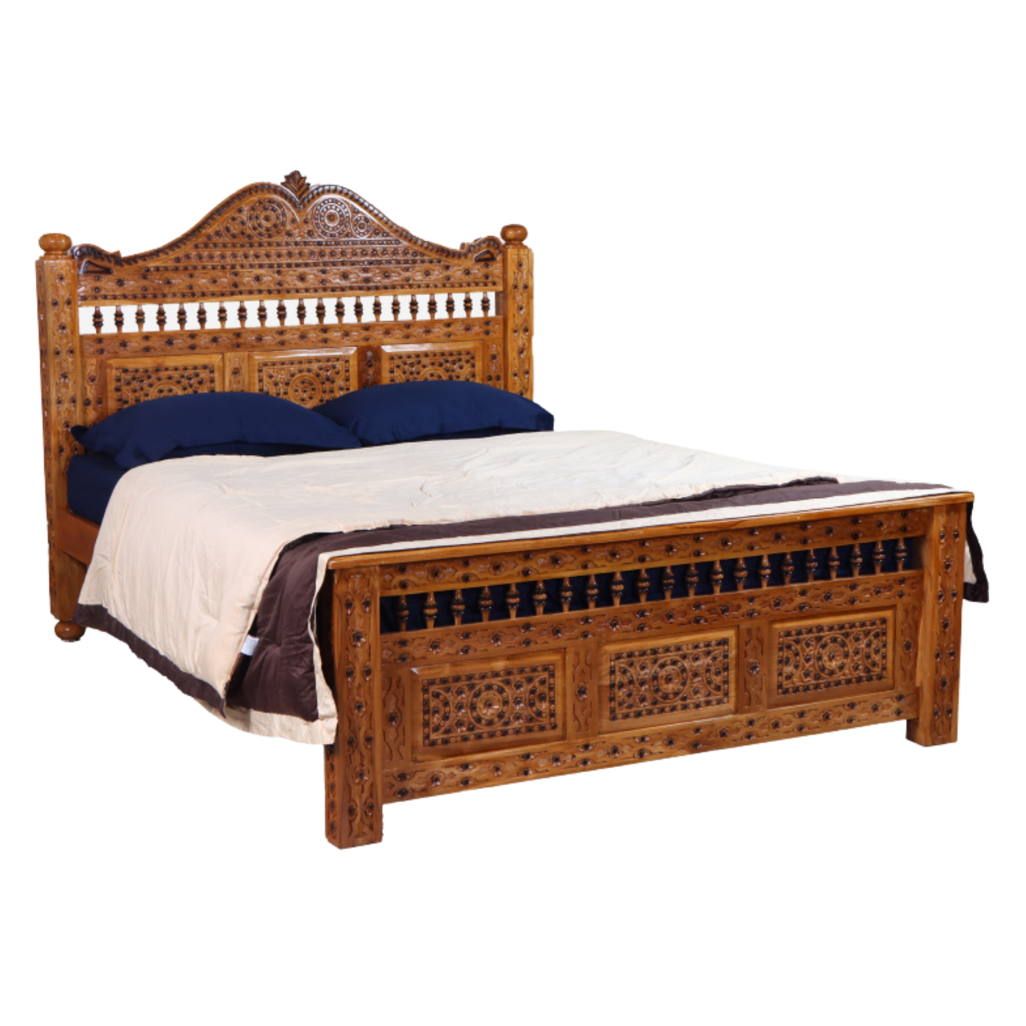 Brisbane Sheesham Wood Bed