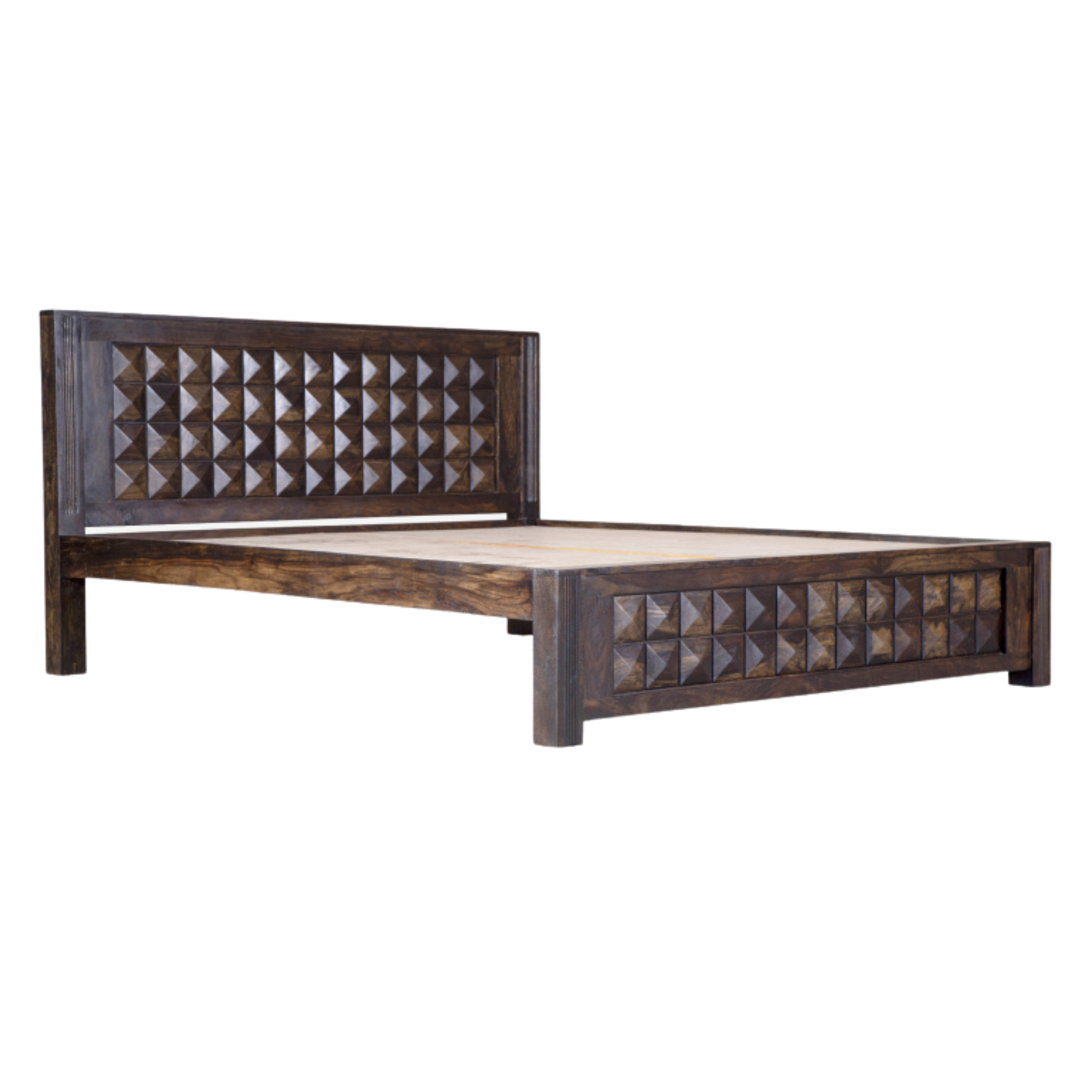 Diamond 36"  Sheesham Wood Bed