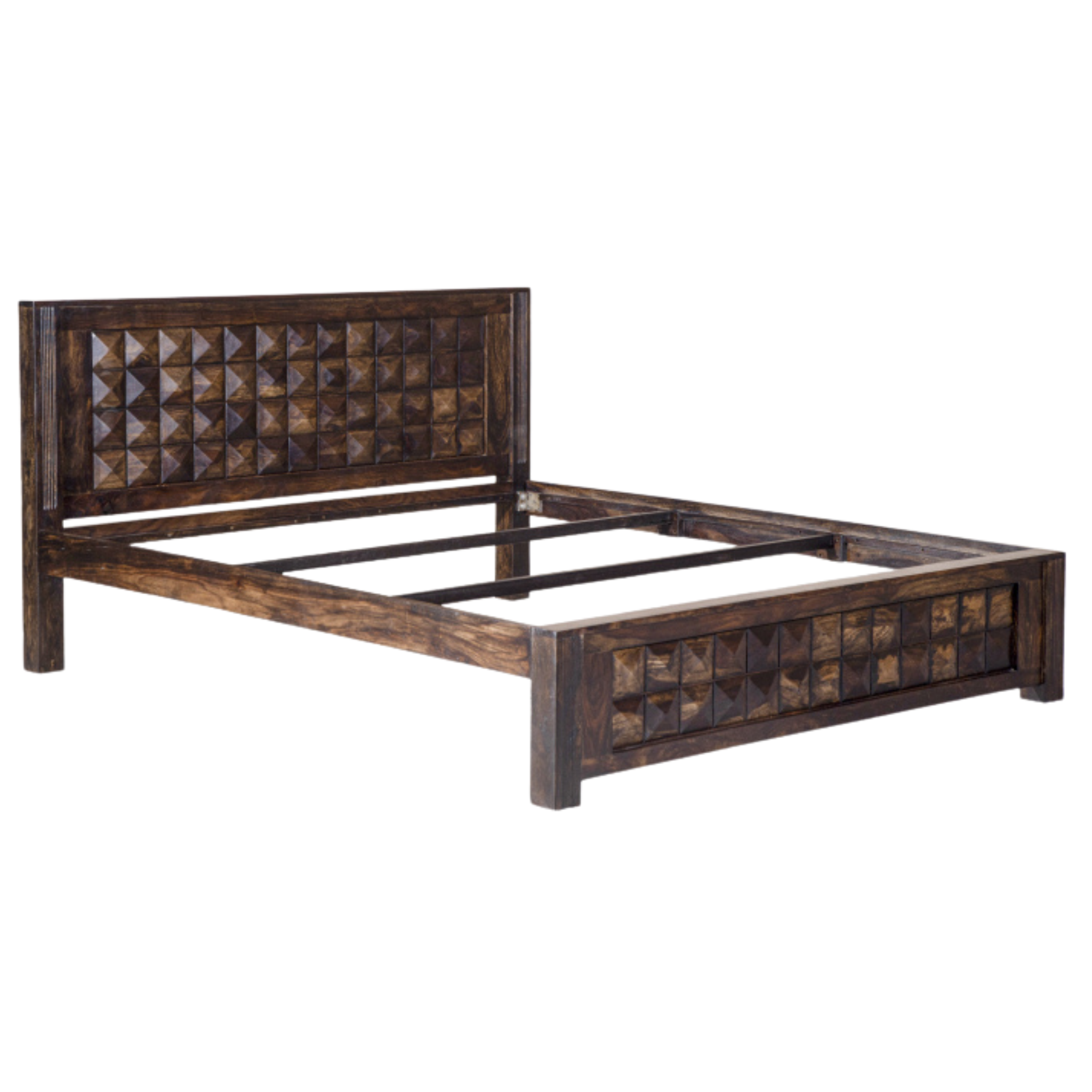 Diamond 36"  Sheesham Wood Bed