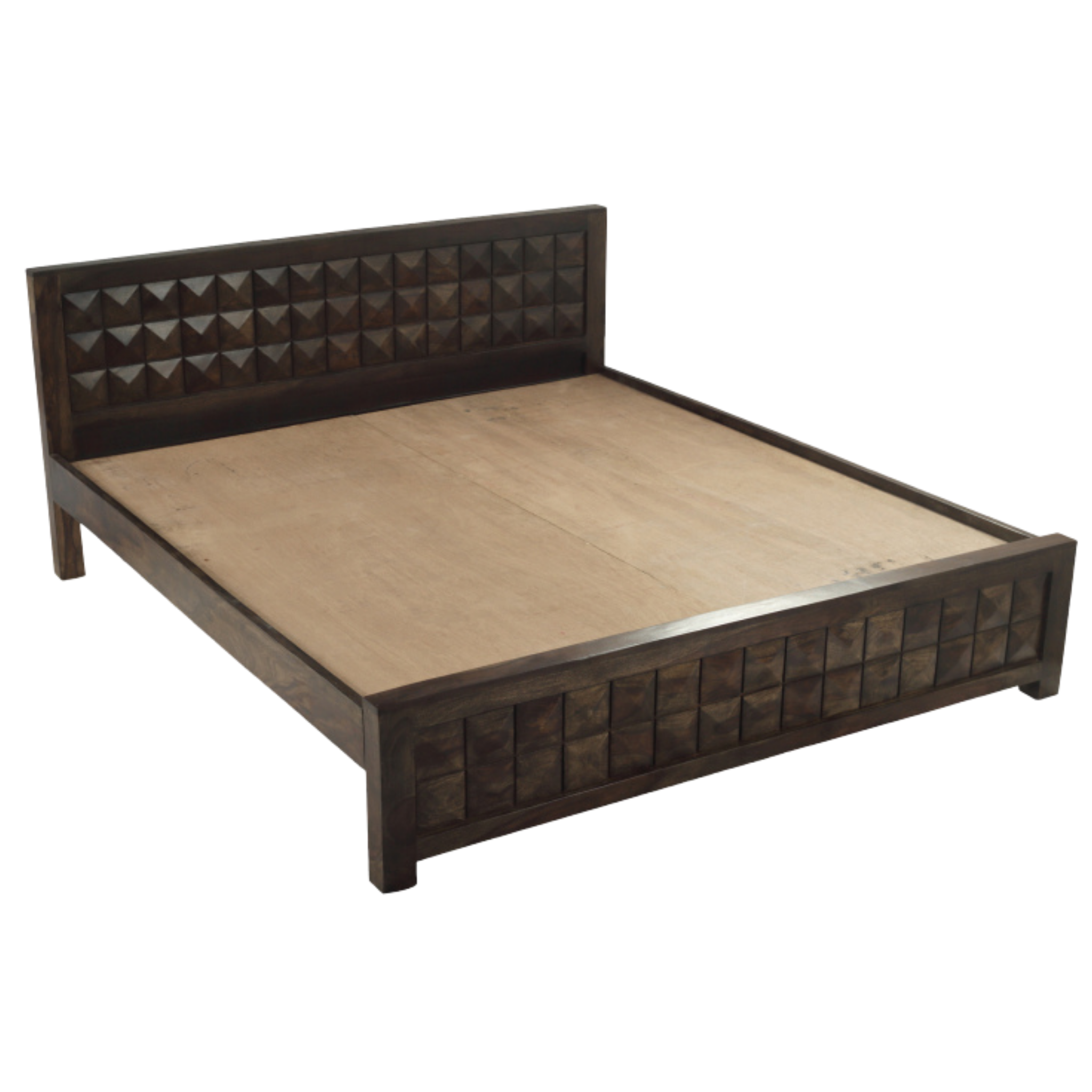 Diamond 36"  Sheesham Wood Bed