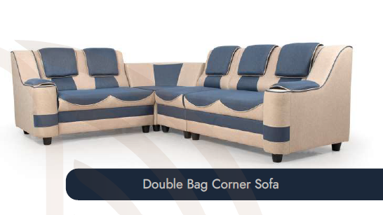 Double Bag Corner Sofa