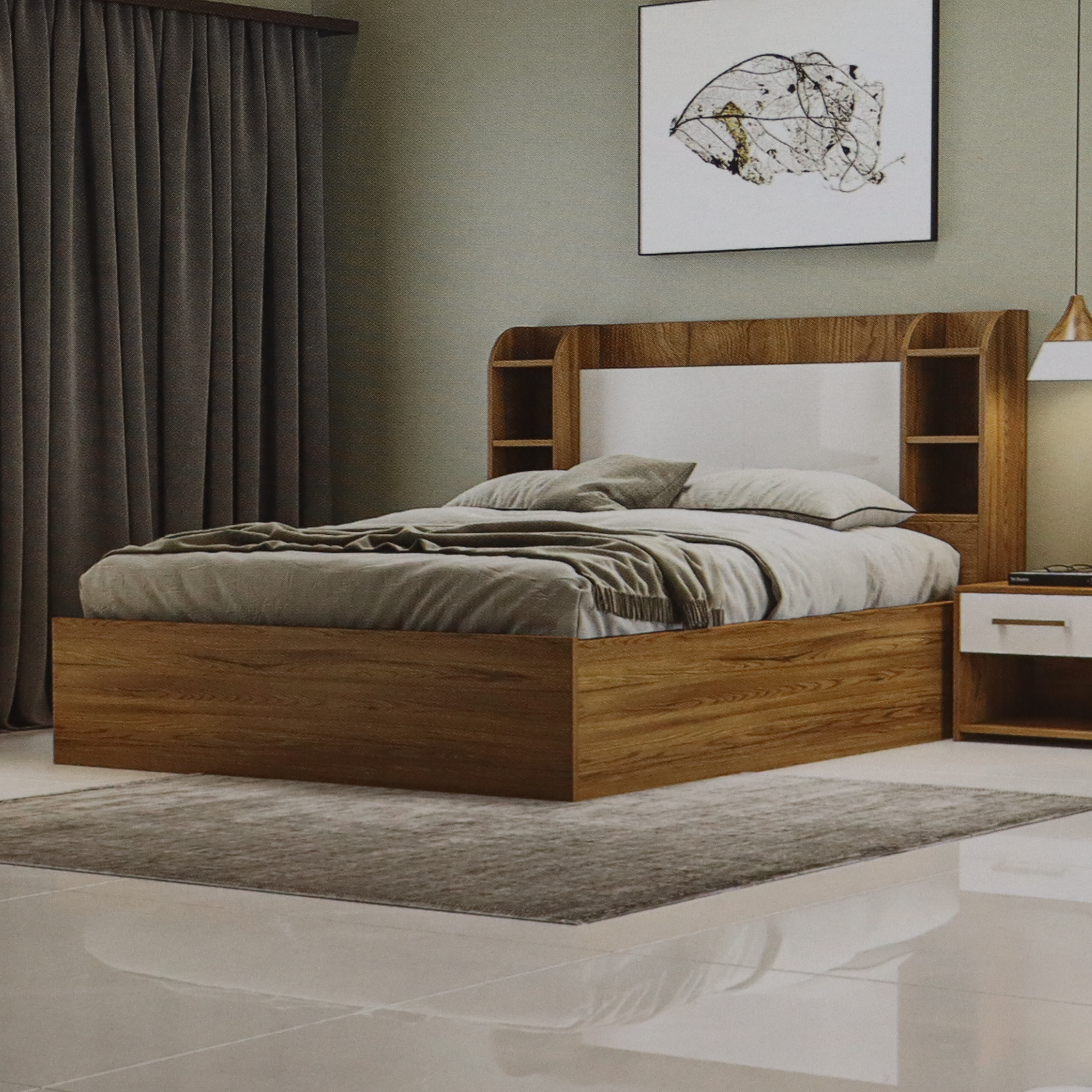 Eloise Engineered Wood Bed