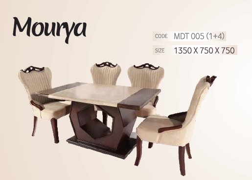 Mourya Marble Dining Table