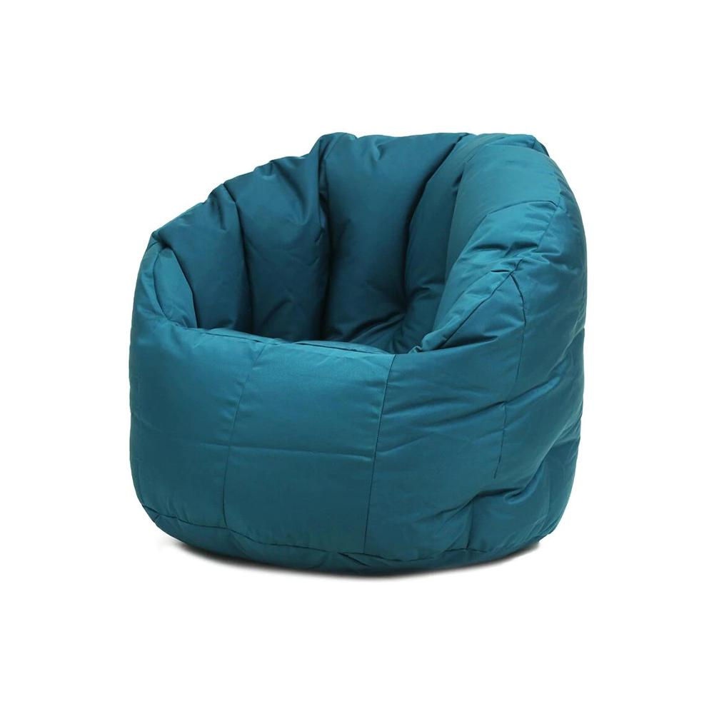 Magic Home 68.9 in. Teddy Velvet Anti-Skip Bean Bag 3-Seats Lazy Sofa Couch  in Green CS-SM000090AAK - The Home Depot