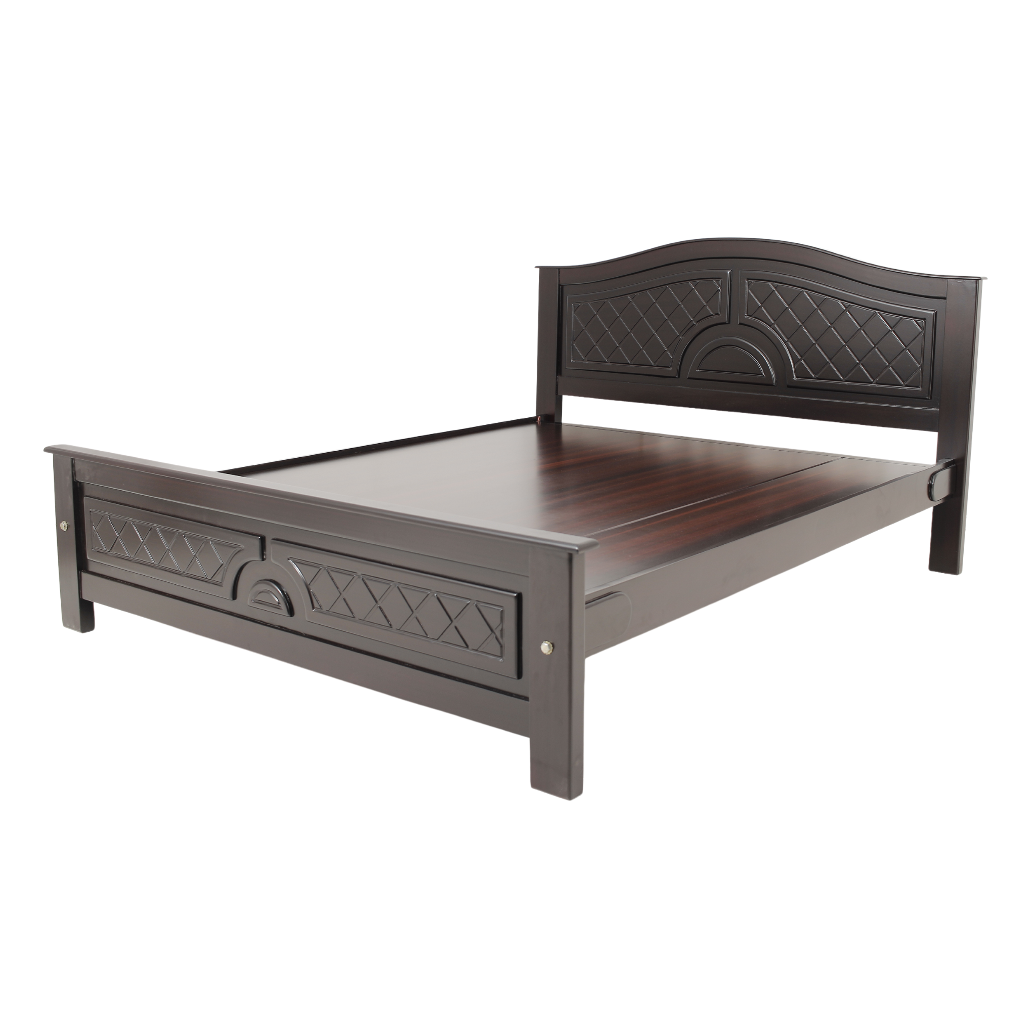 Casino Rubber Wood Bed