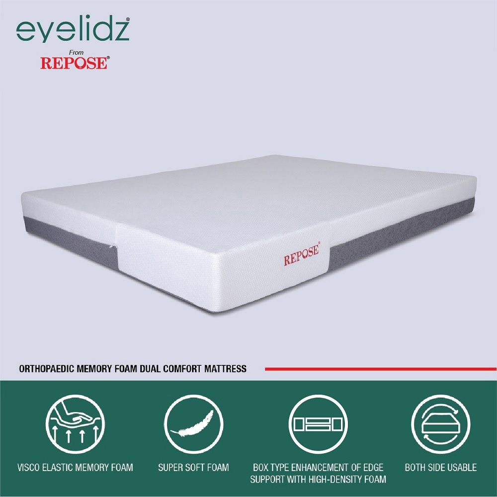 Spine Pro -  PU Foam With Memory  Foam Ortho Mattress