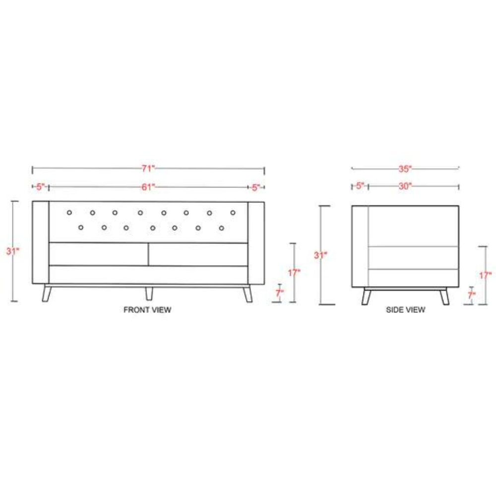 Cane Winfield Sofa