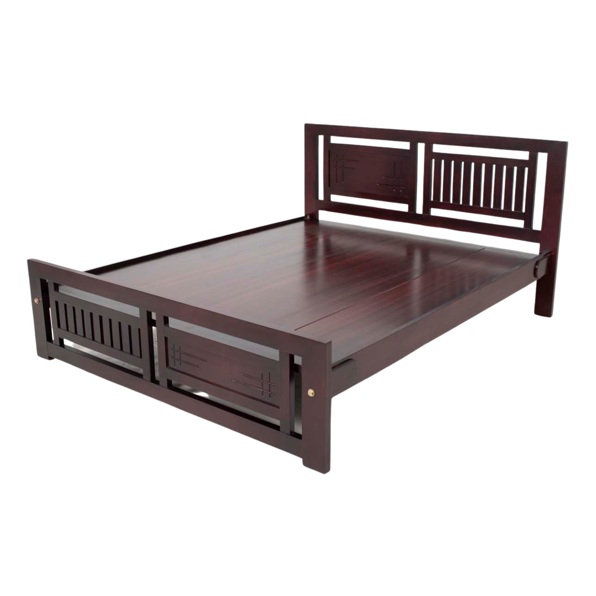 Ella Rubber Wood Bed