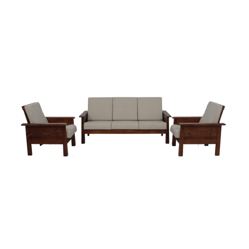 Bently Wooden Sofa Set