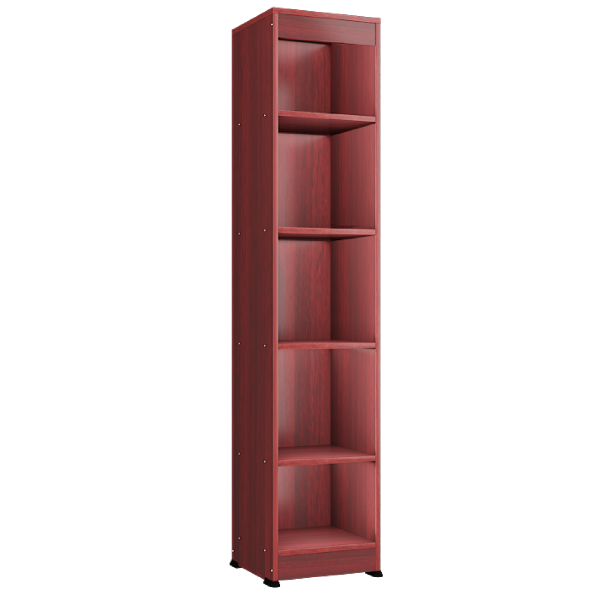 Open Book Shelf with Four Tier Storage