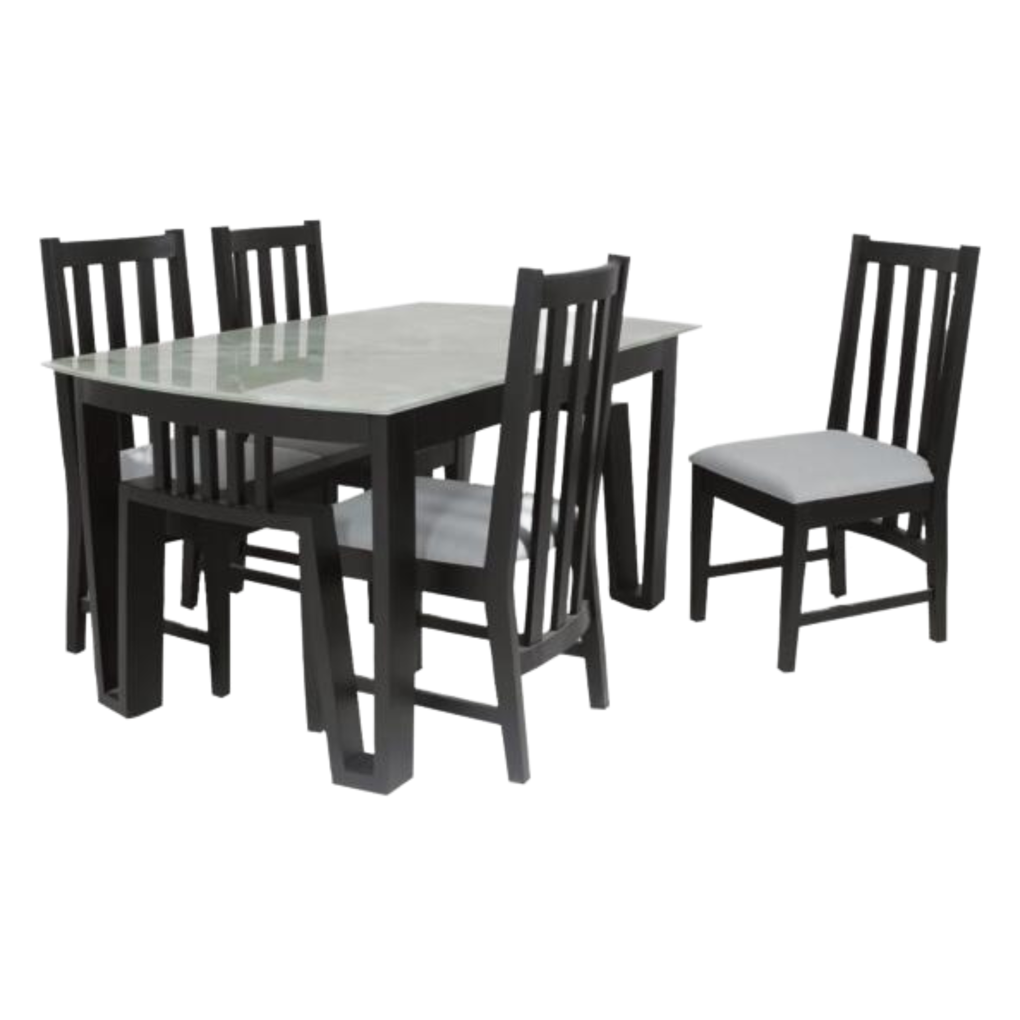 Dusk Rubber wood Dining Table