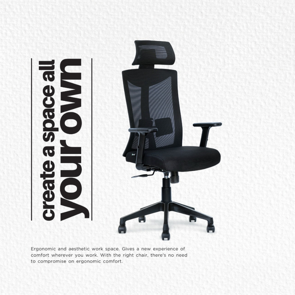 Vista Adjustable Handle Office Chair