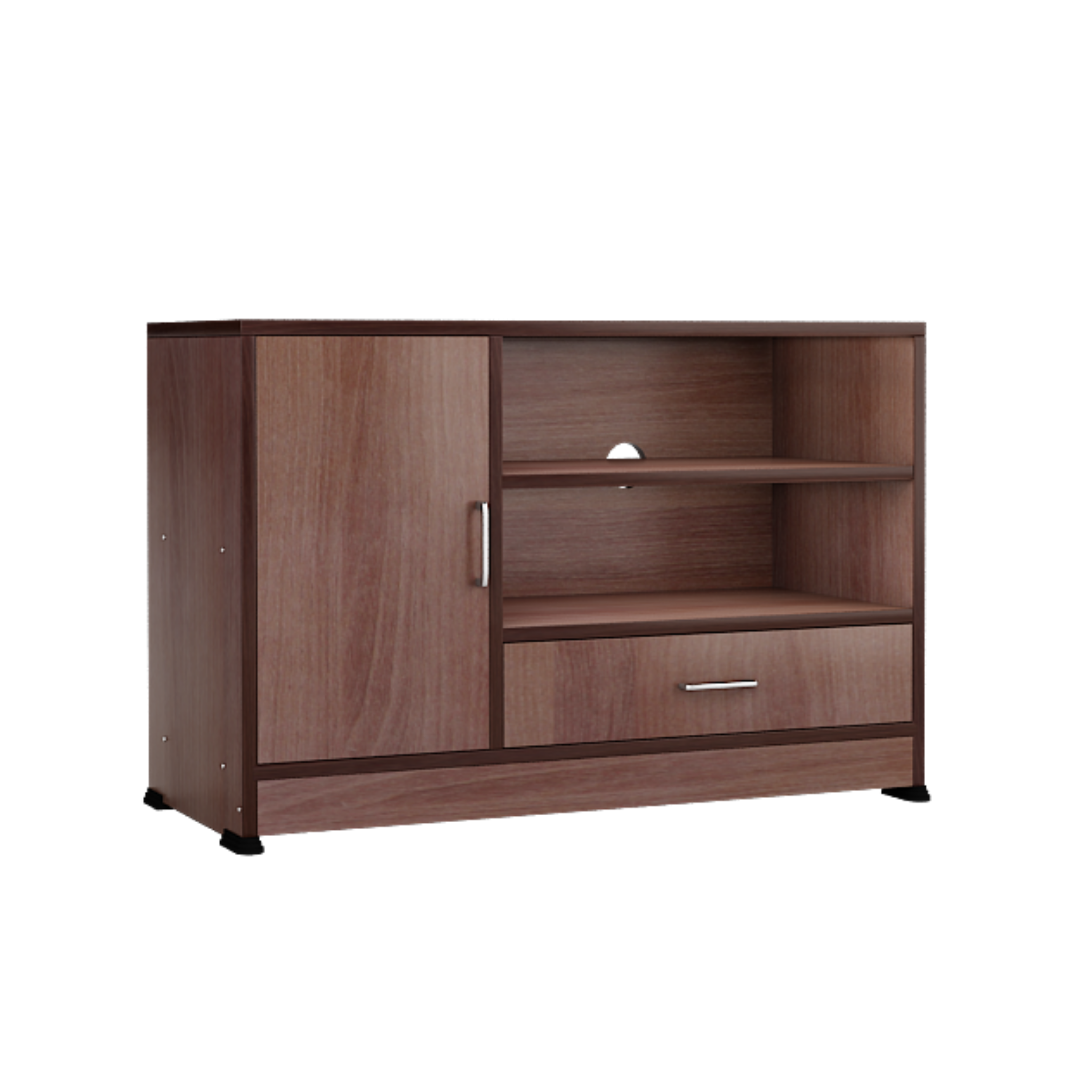 TV Unit with Shelf Storage