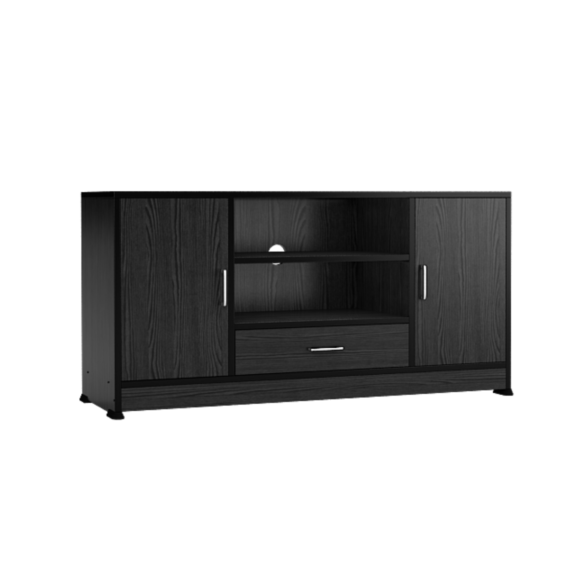 Free standing TV Unit with Cabinet Storage