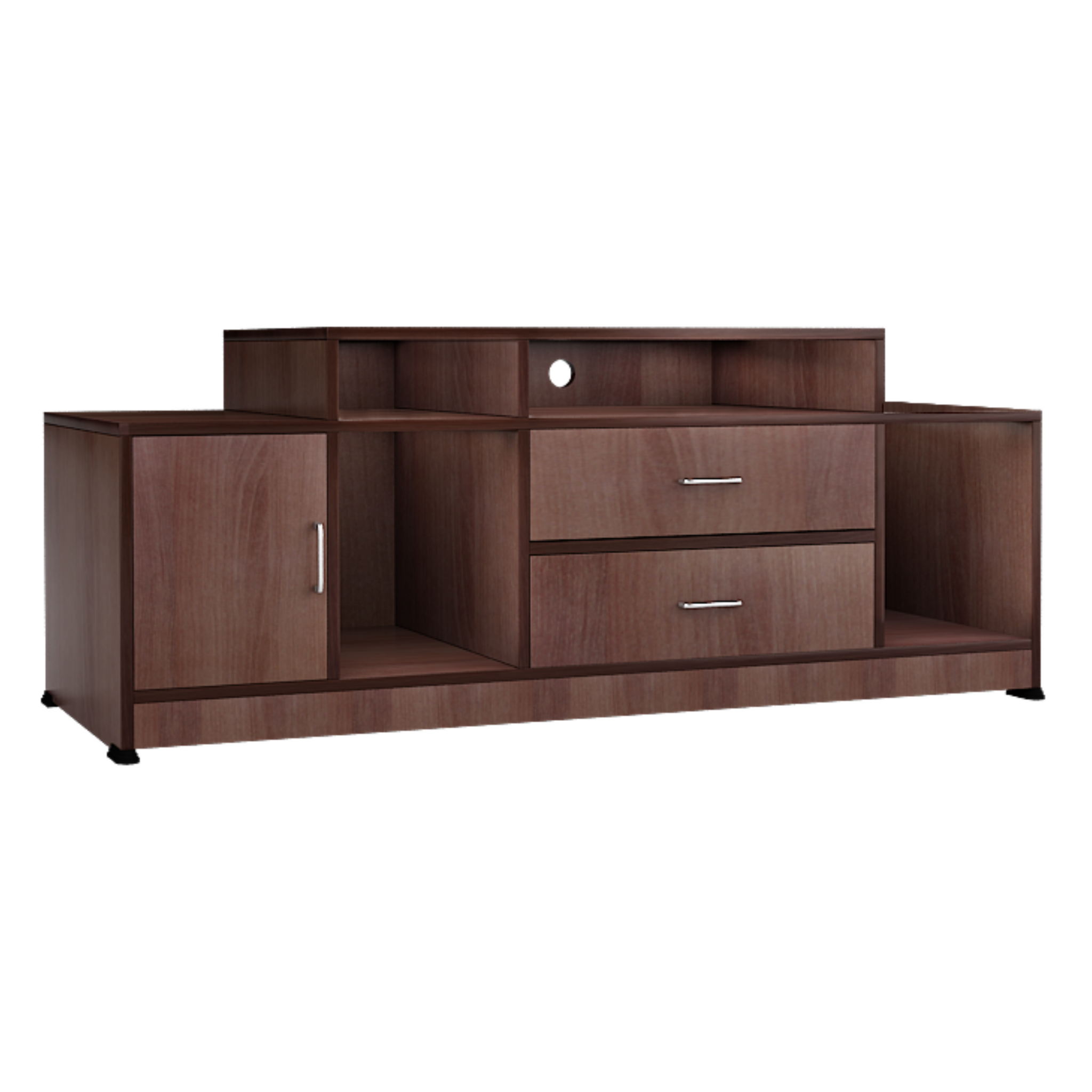 Large Tv Unit with Two Pull Out Drawers
