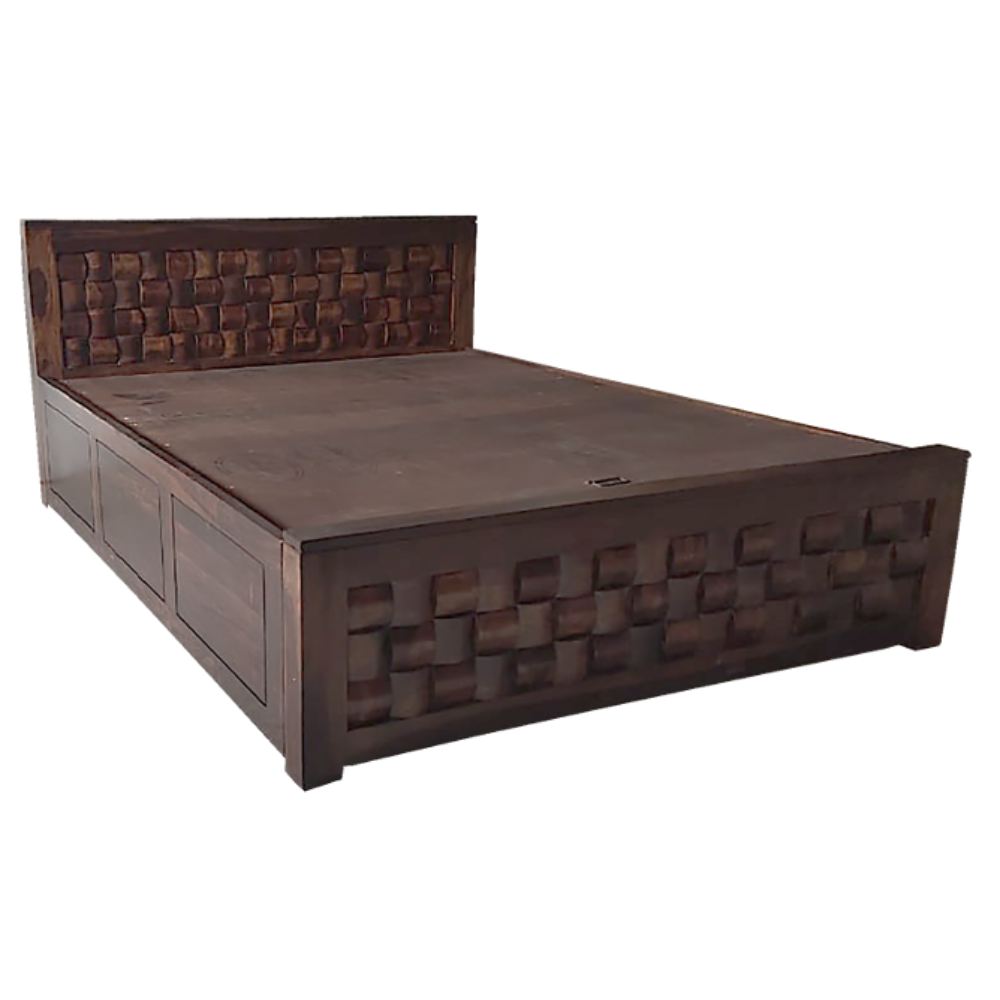 Nivaar Sheesham Wood Bed