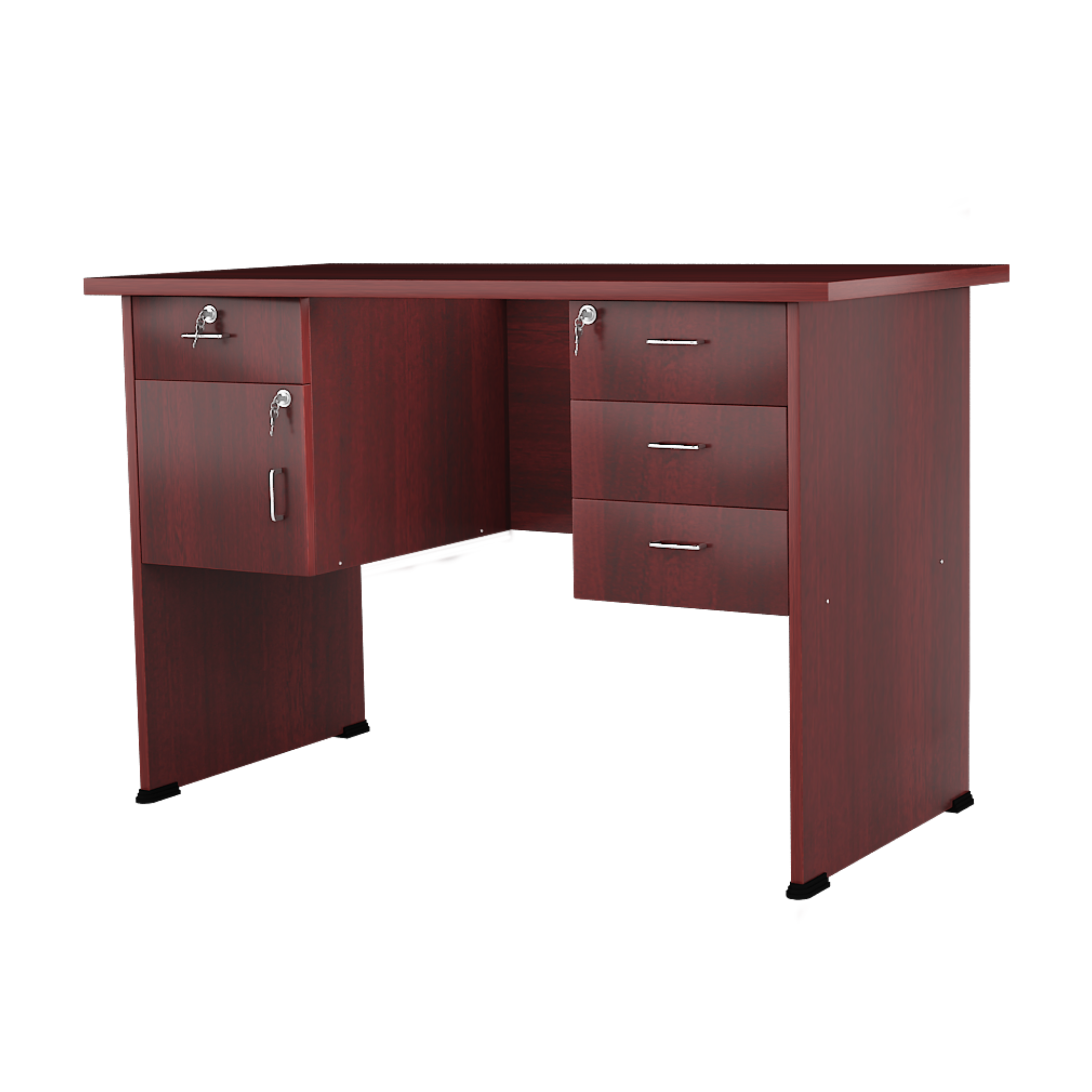 Executive Desk with Drawer Storage