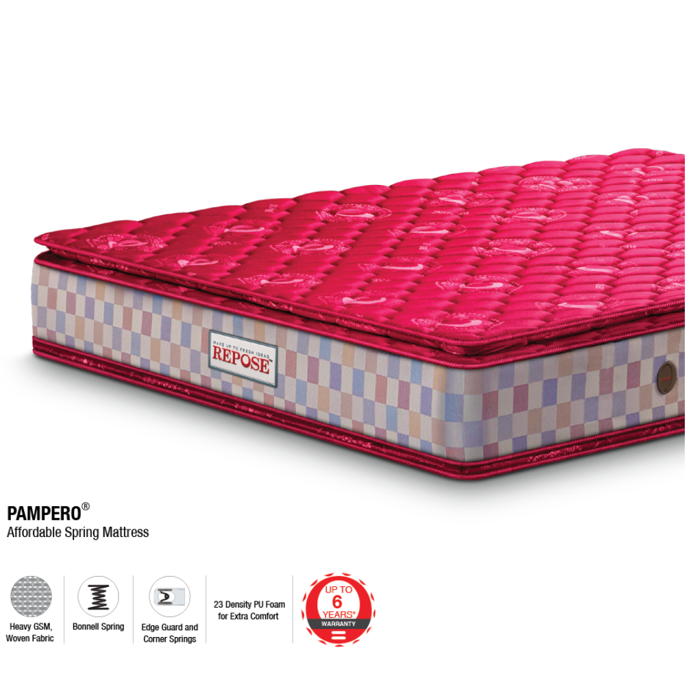 Pampero Pillow Top- Affordable Spring Mattress