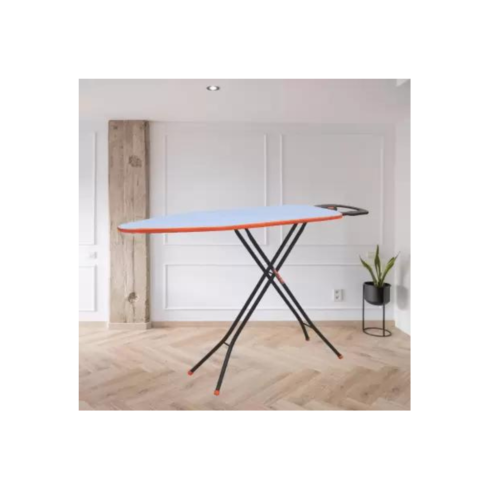 Prime Ezee-Press Noble Plus Foldable Ironing Table with Aluminized Felt Surface