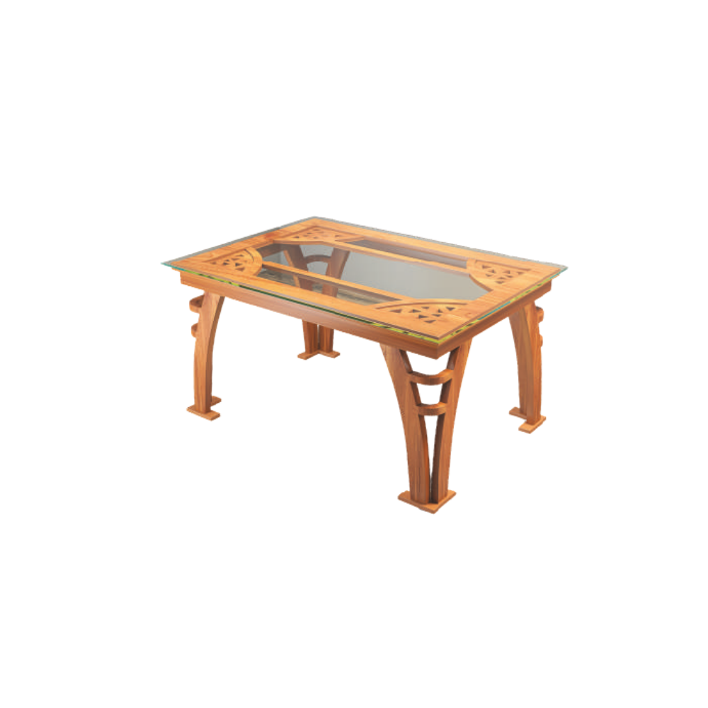 Yelin Dining Table Without Glass Top