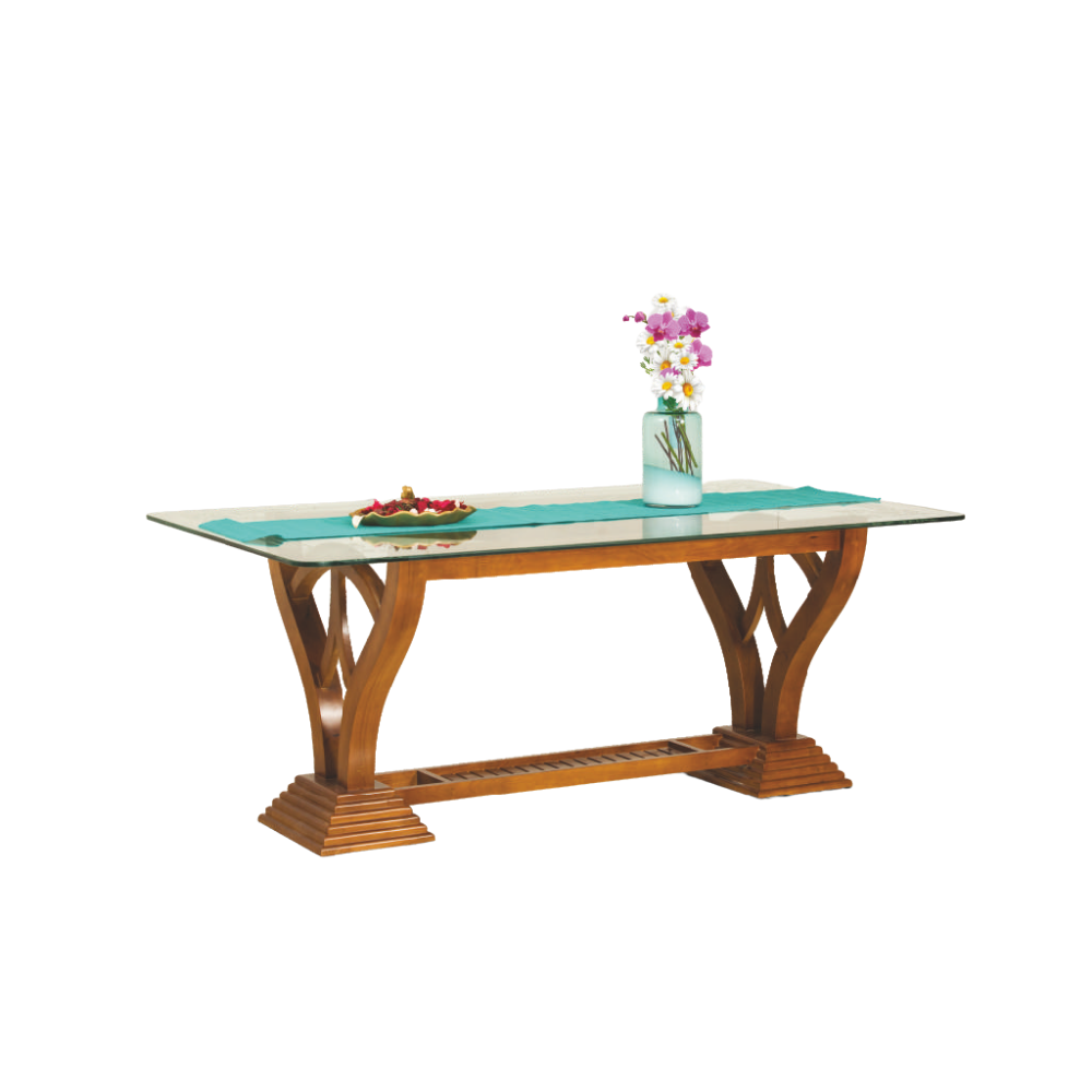 Wesley Dining Table Without Glass Top