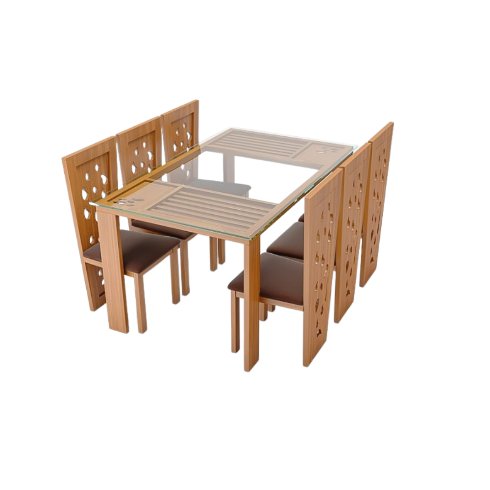 Isolate Dining Table Without Glass Top