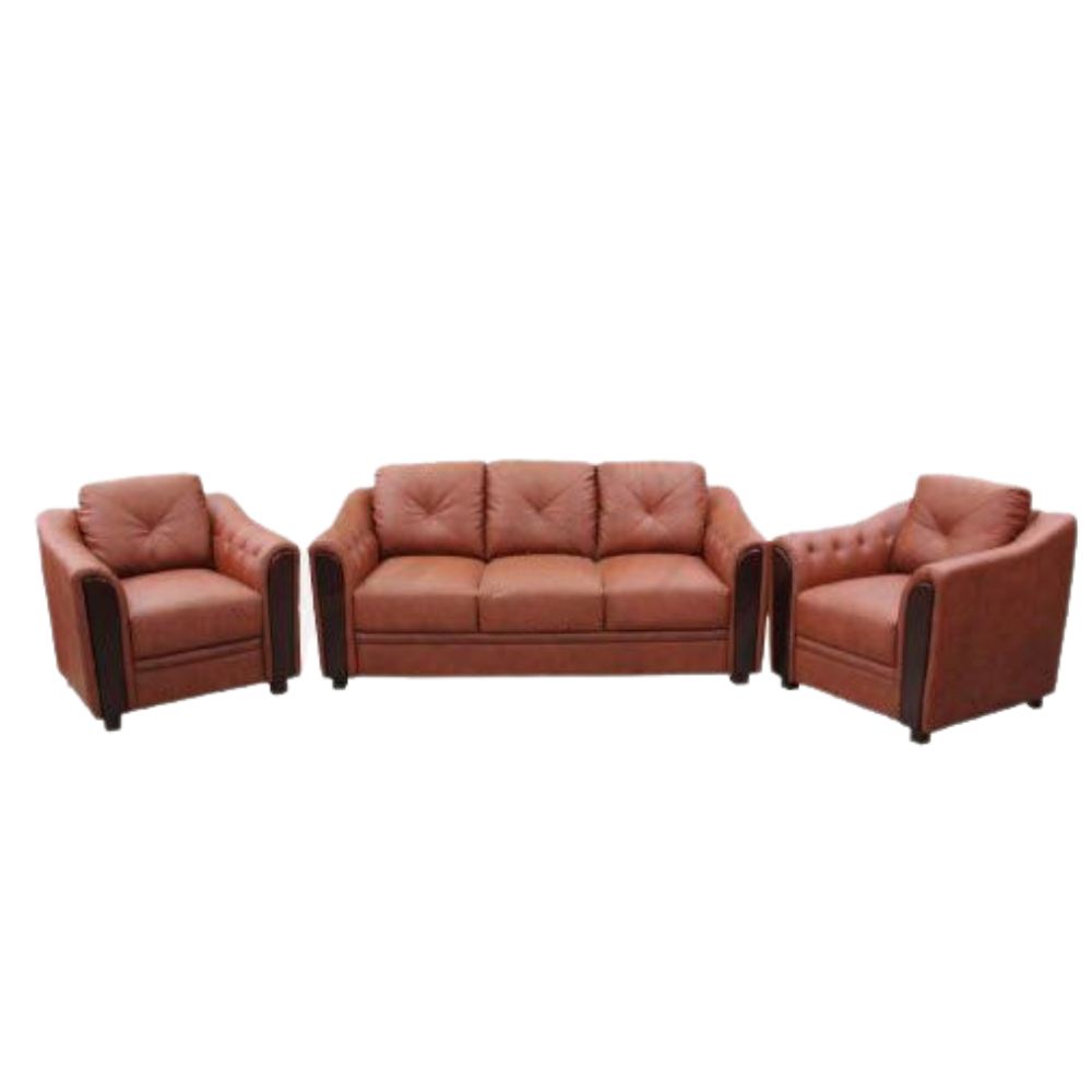 Retro Setty Leather Sofa